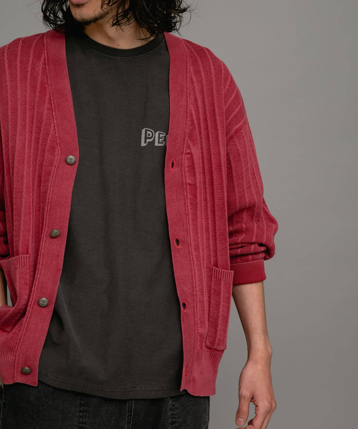 身長：180cm 体重：60kg サイズ：L