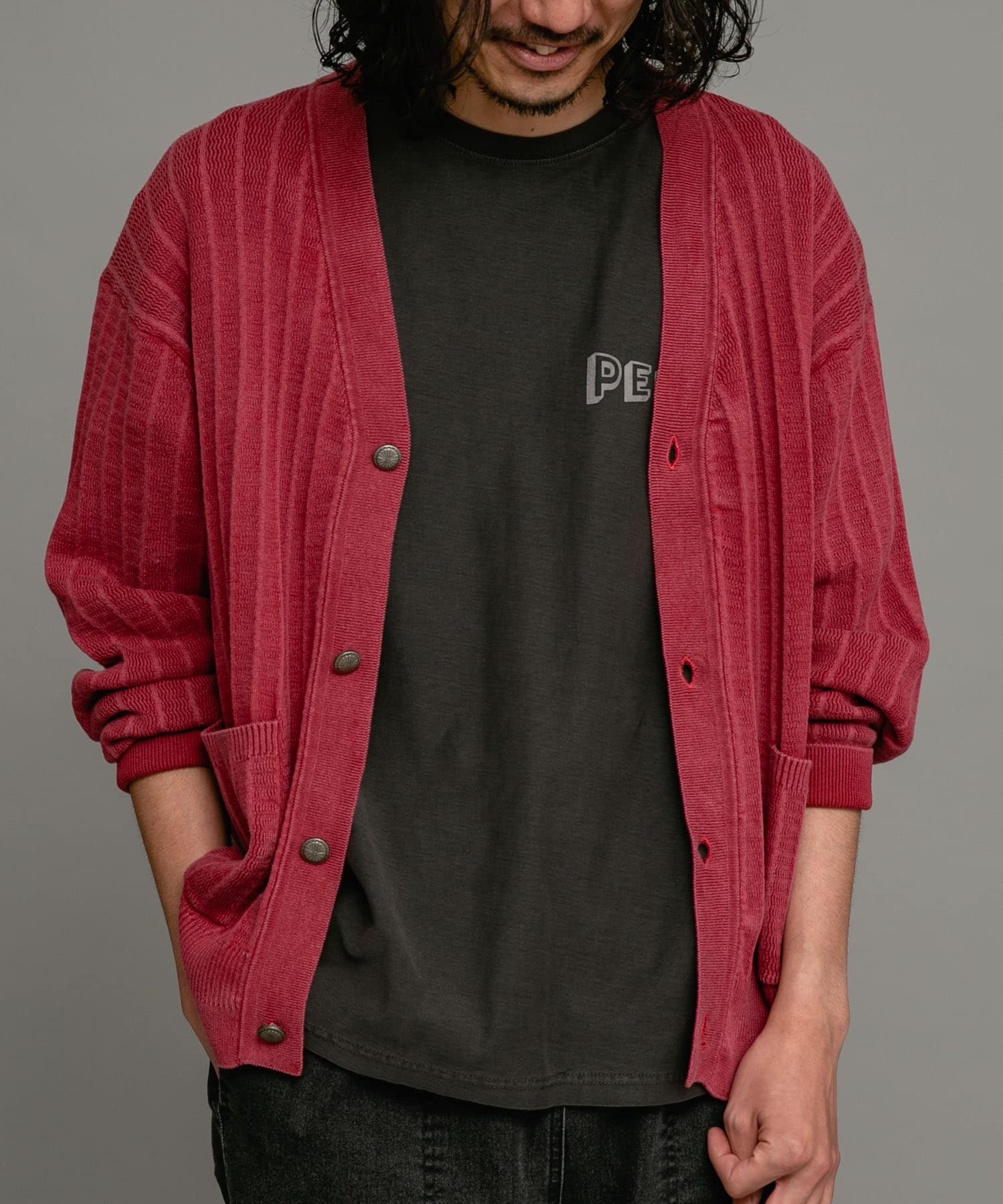 身長：180cm 体重：60kg サイズ：L