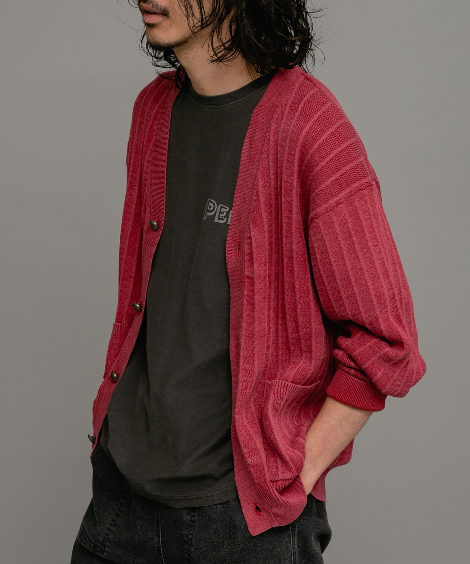 身長：180cm 体重：60kg サイズ：L