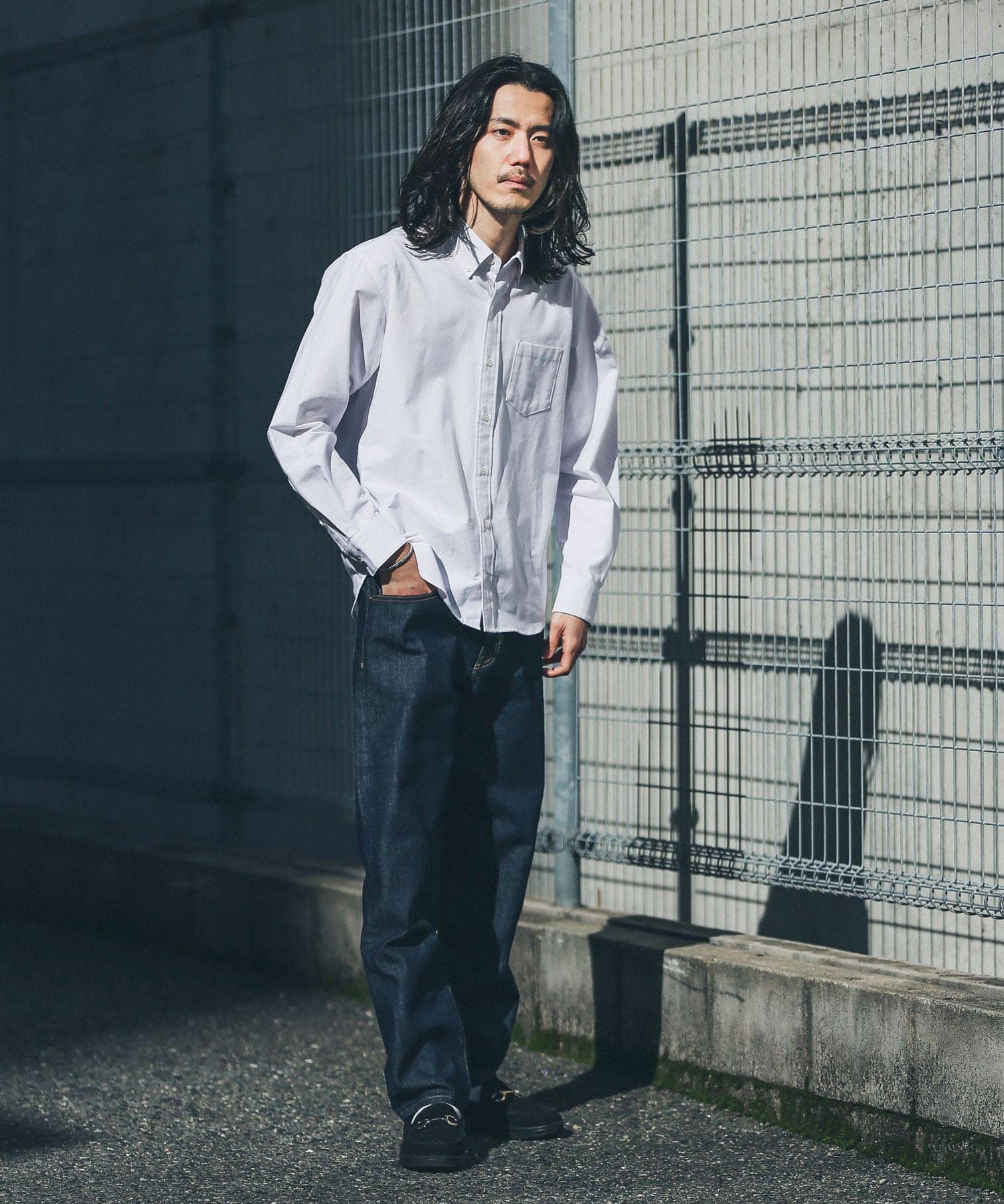 身長：180cm 体重：60kg サイズ：L