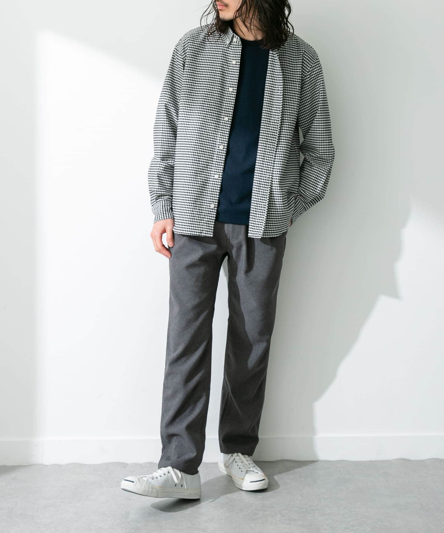 身長：180cm 体重：60kg サイズ：L