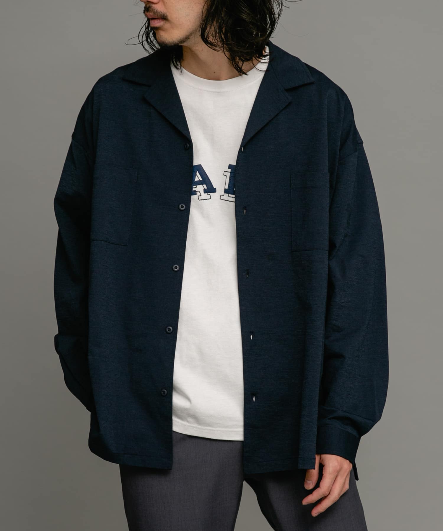 身長：180cm 体重：60kg サイズ：L