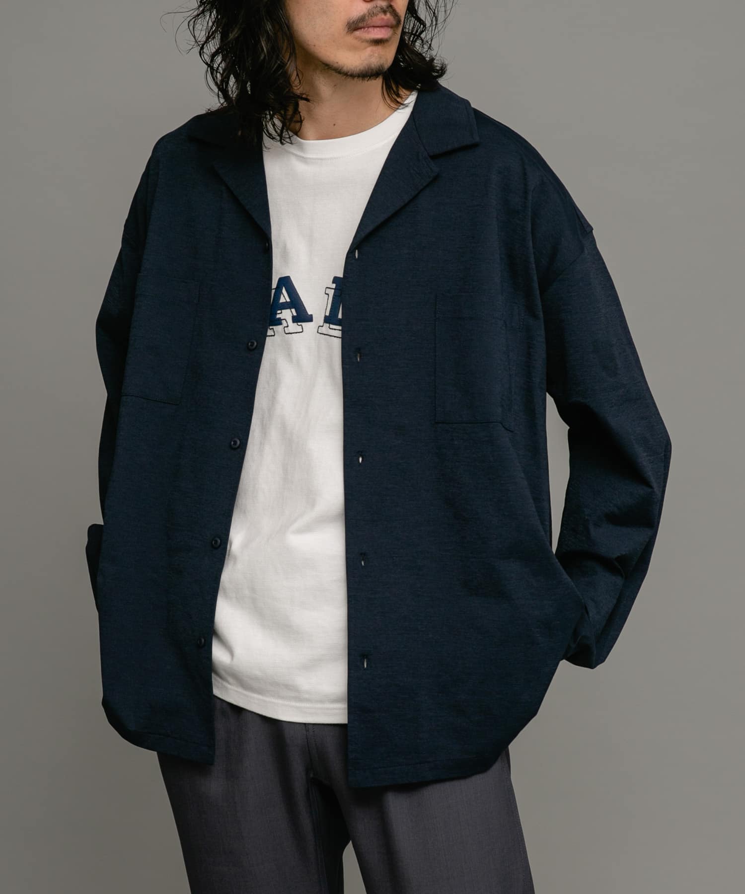 身長：180cm 体重：60kg サイズ：L