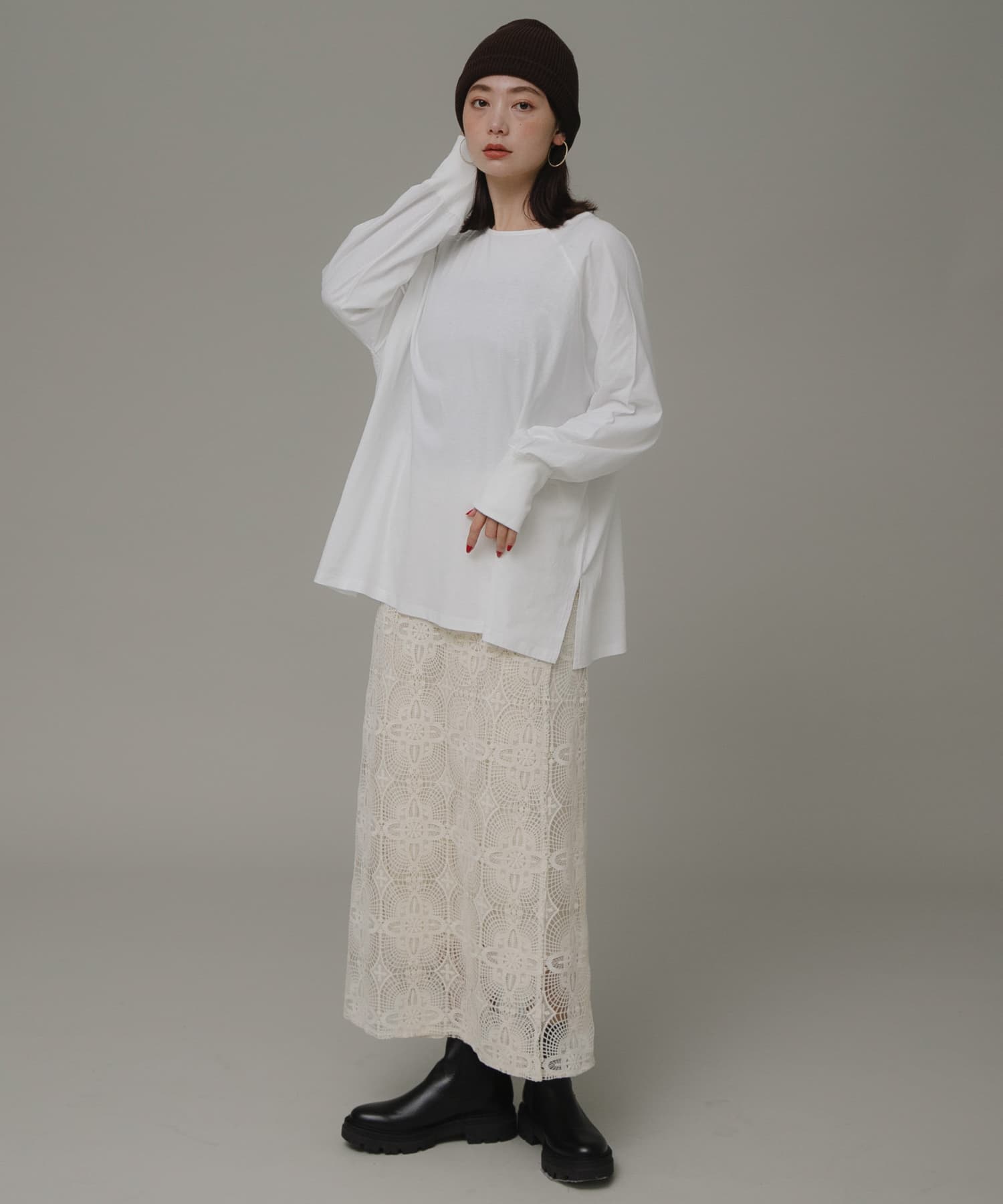 身長：166cm サイズ：FREE