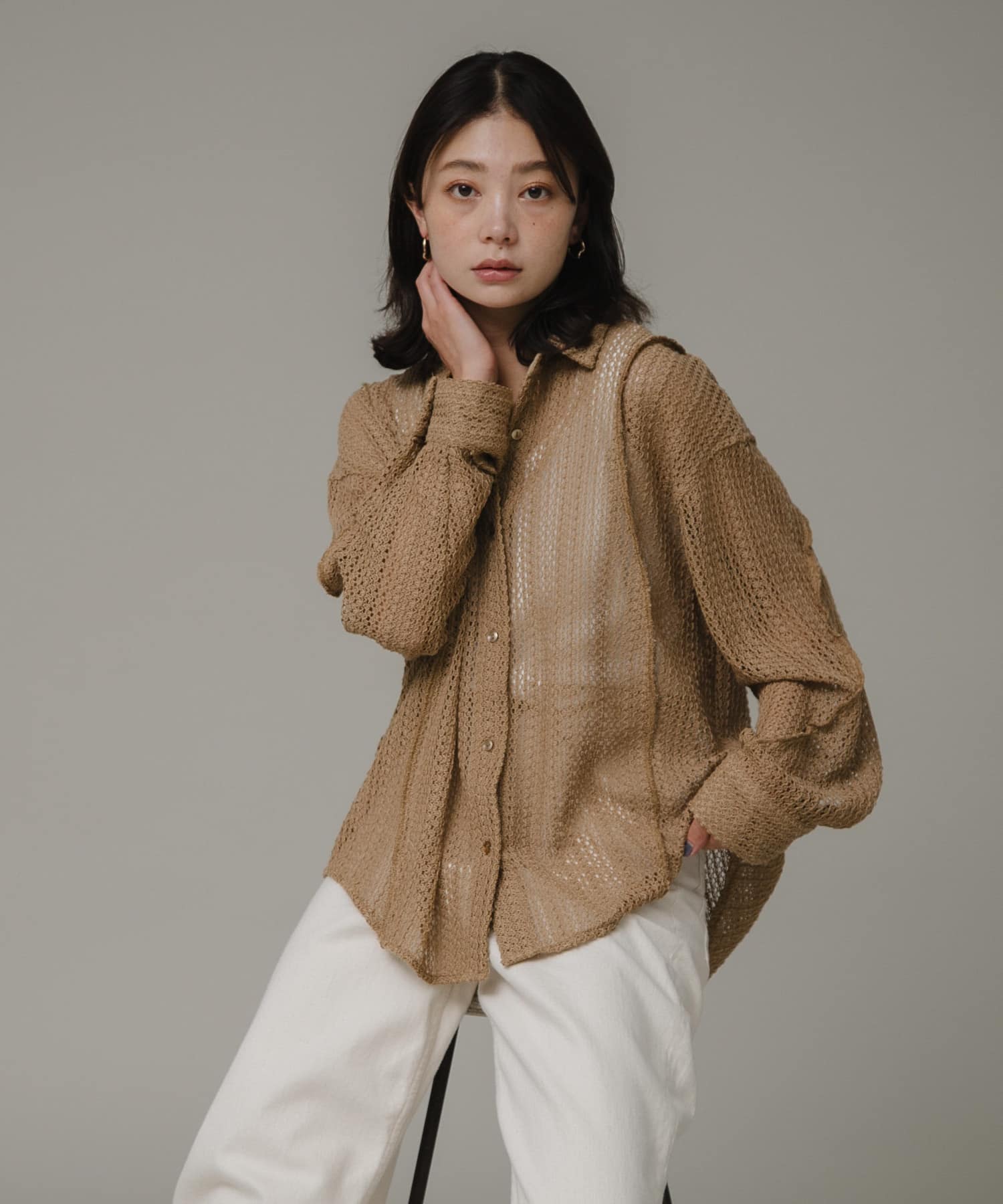 身長：166cm サイズ：FREE