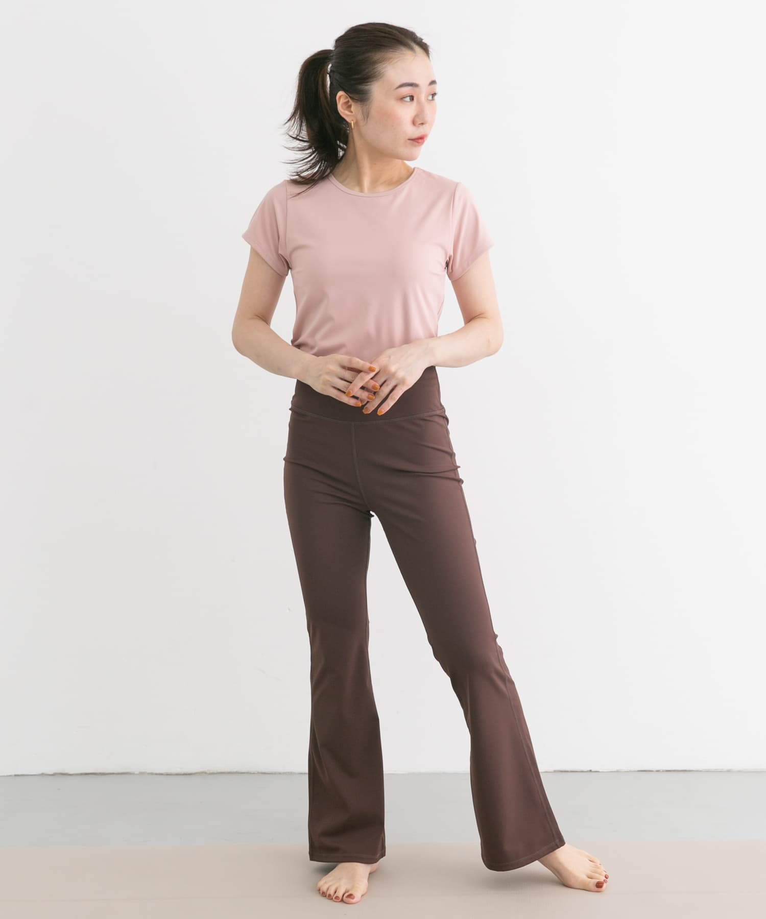 身長：157cm サイズ：M-L