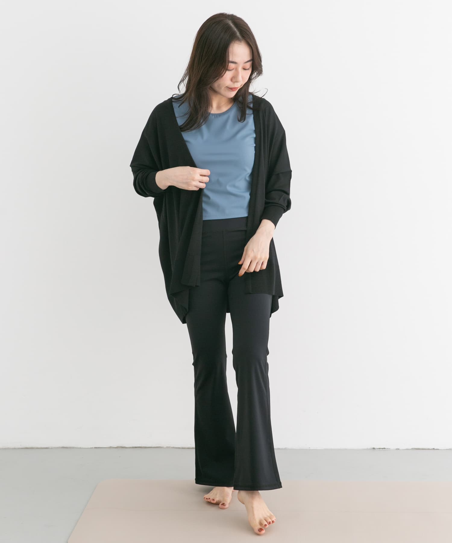 身長：157cm サイズ：M-L