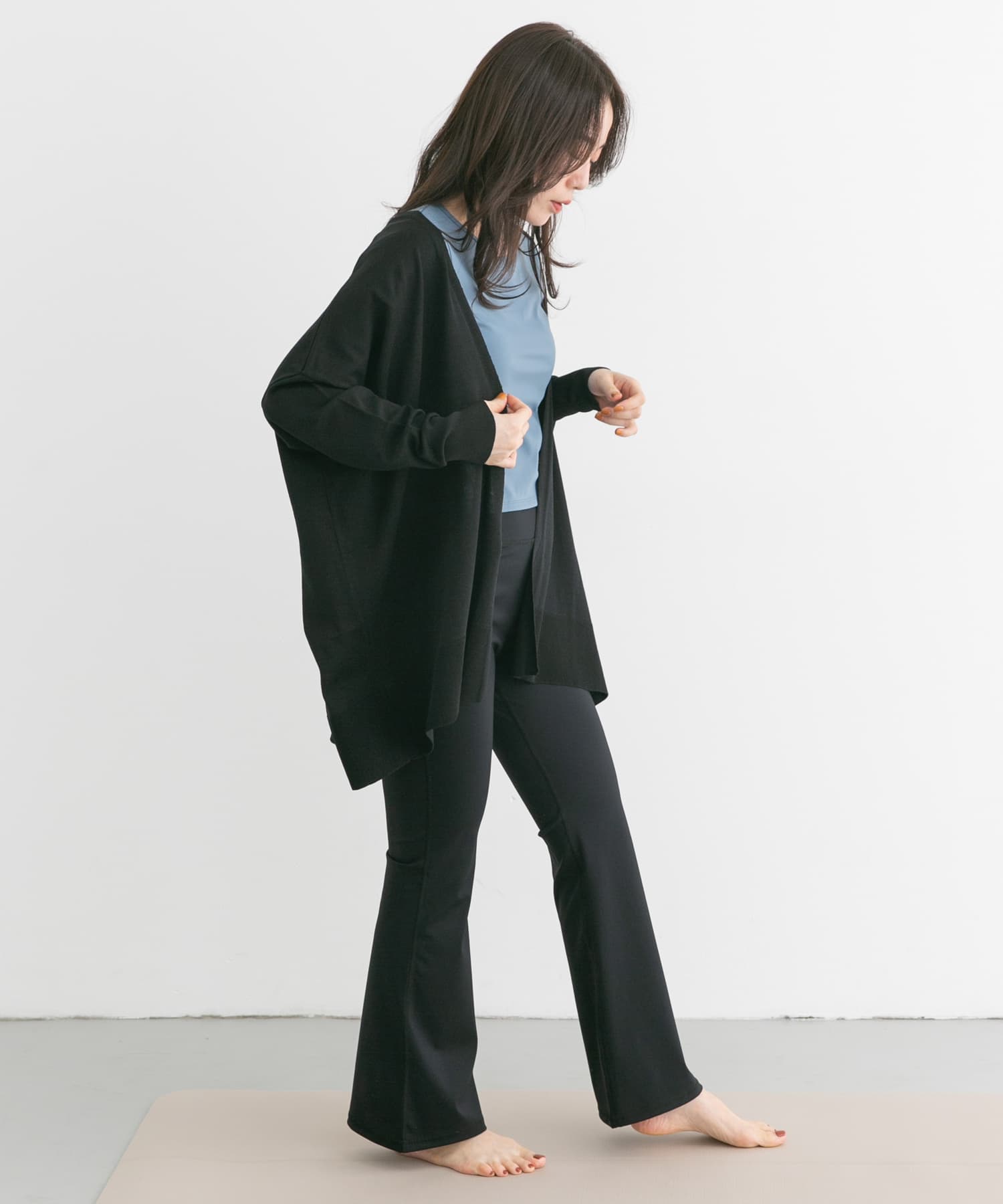 身長：157cm サイズ：M-L