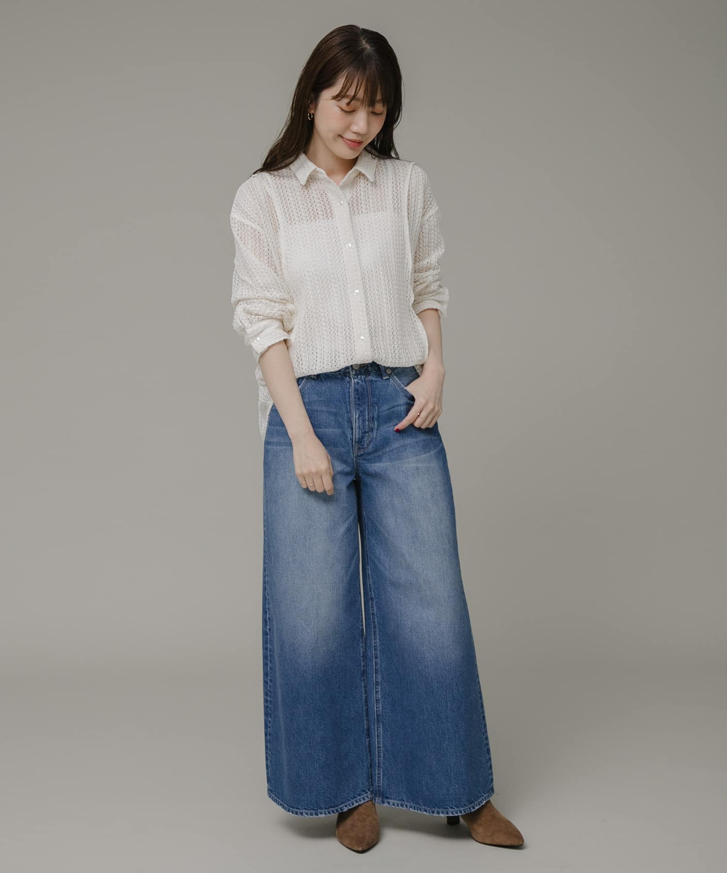 身長：165cm サイズ：36