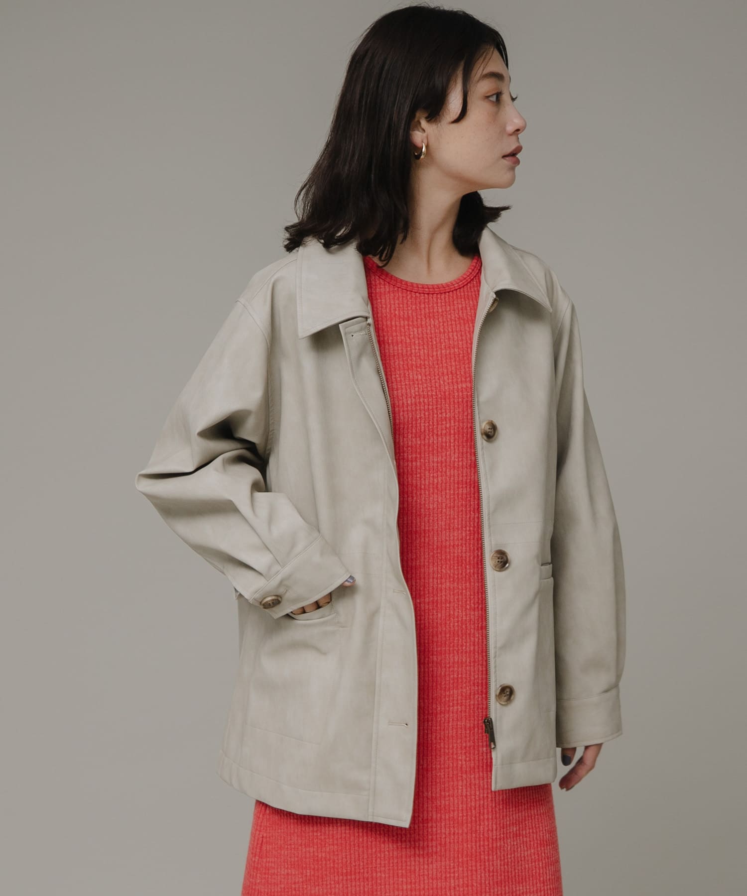 身長：166cm サイズ：FREE