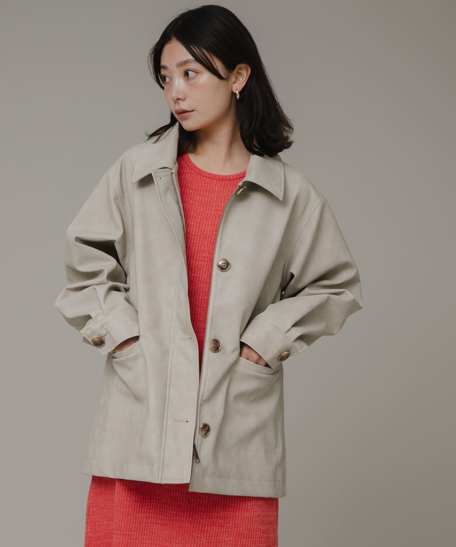 身長：166cm サイズ：FREE