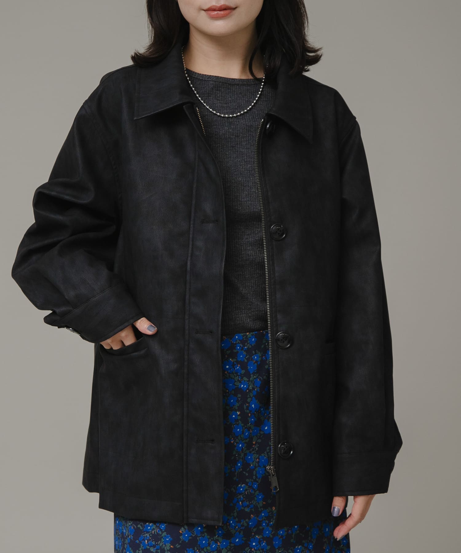 身長：166cm サイズ：FREE