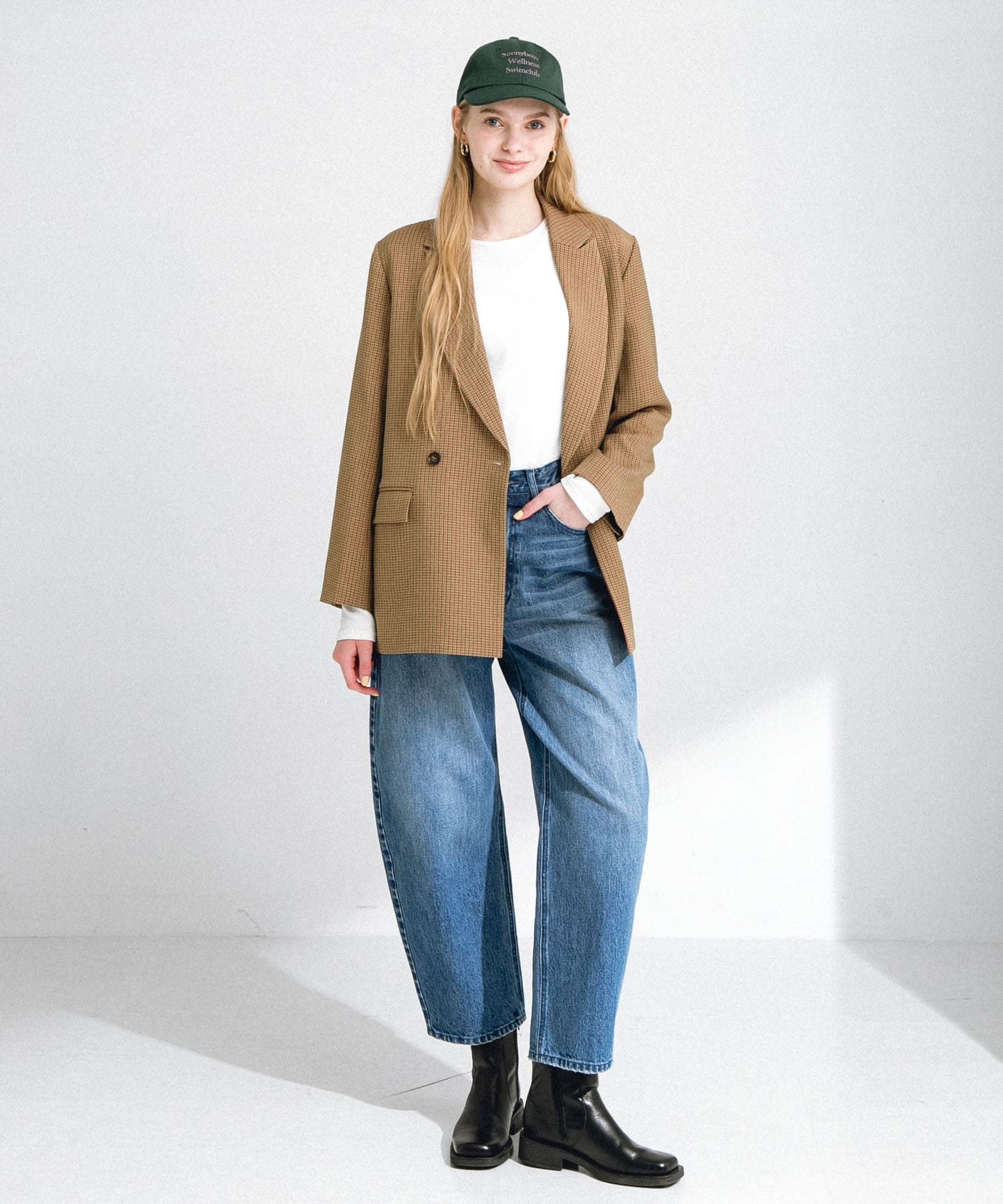 Sonnyboys logo cap グリーン one