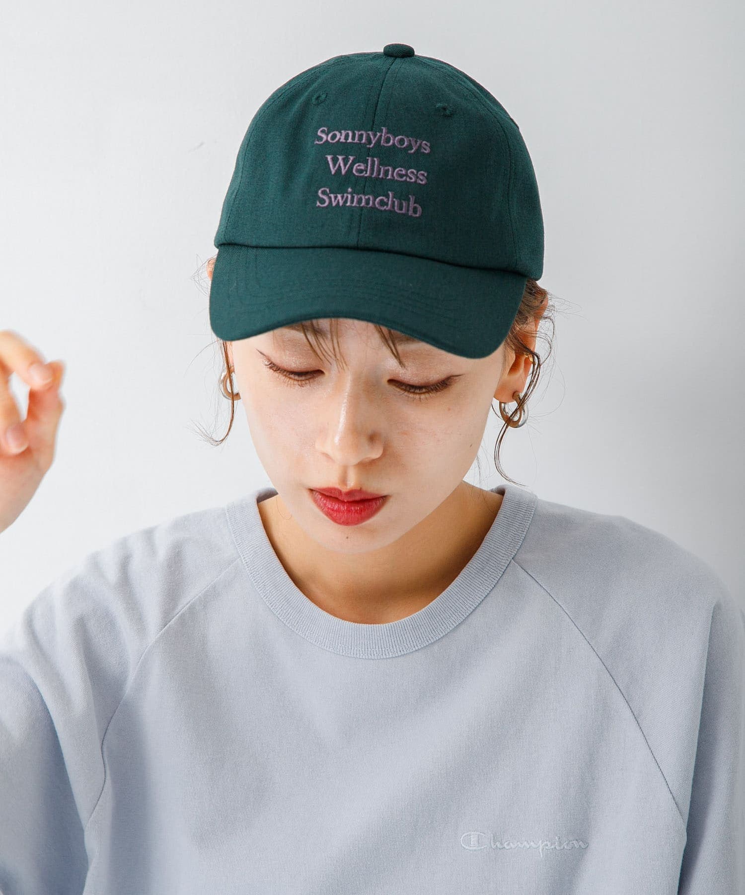 Sonnyboys logo cap グリーン one