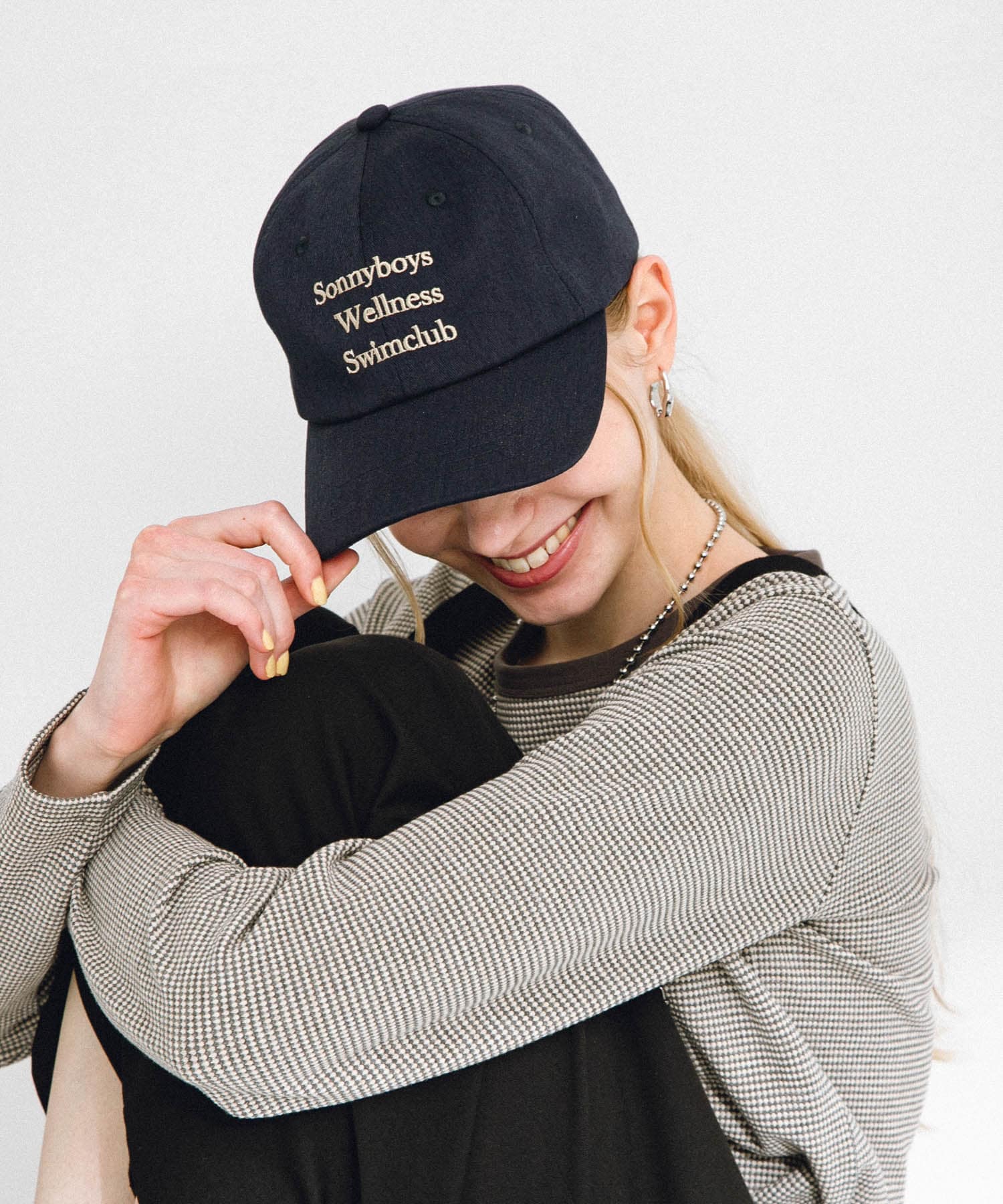 Sonnyboys logo cap ネイビー one