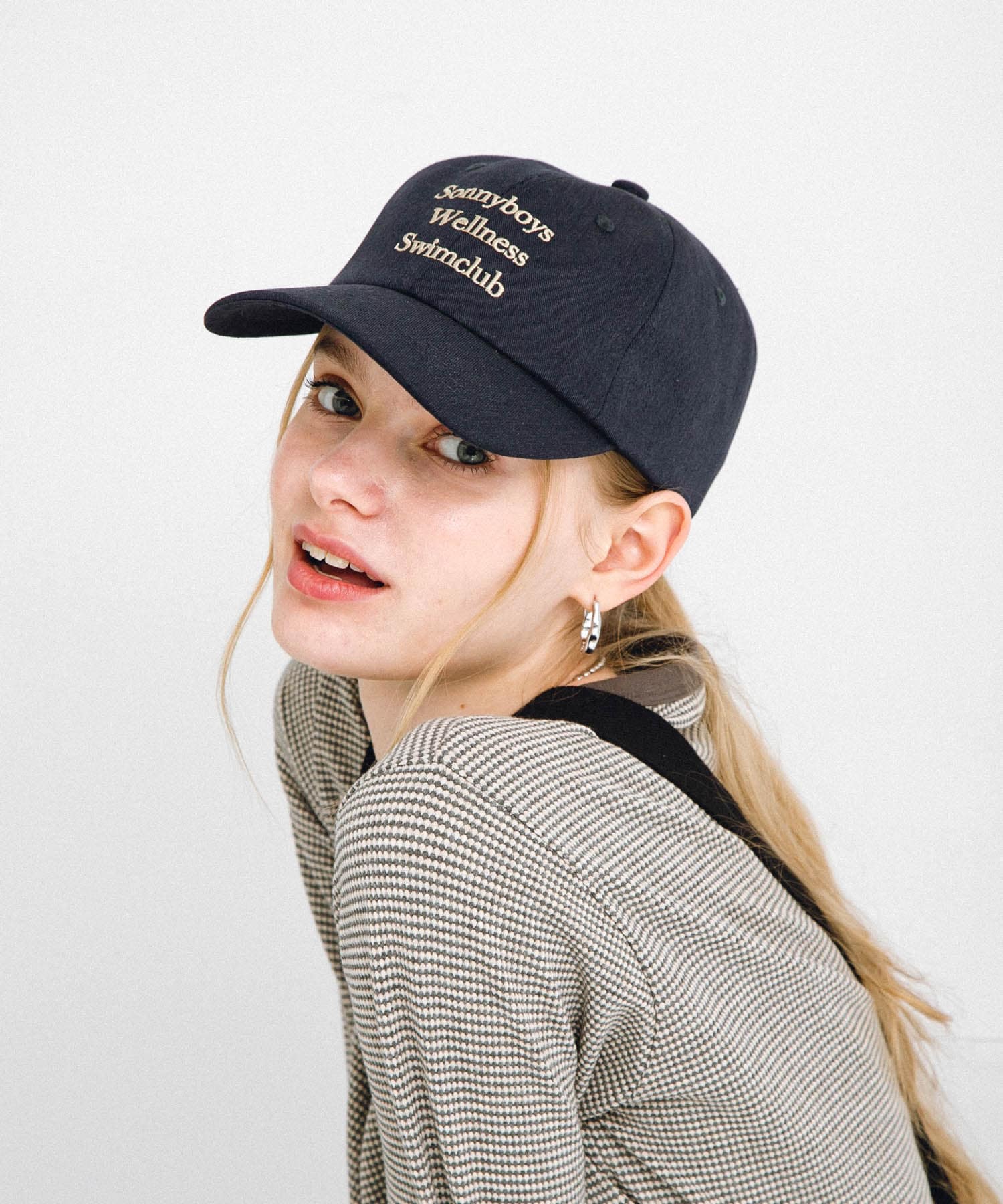 Sonnyboys logo cap ネイビー one