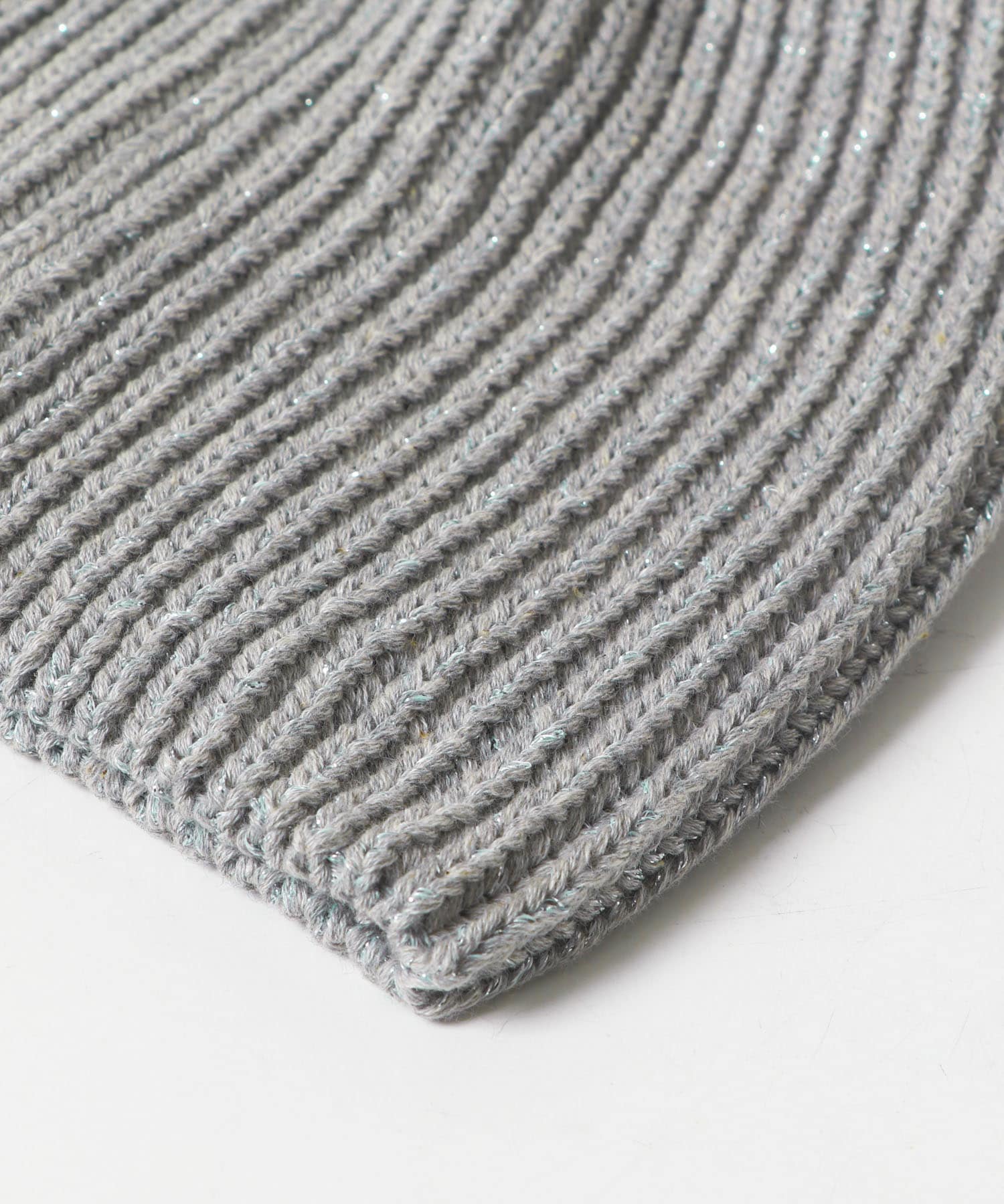 ラメニットワッチ Lグレー one