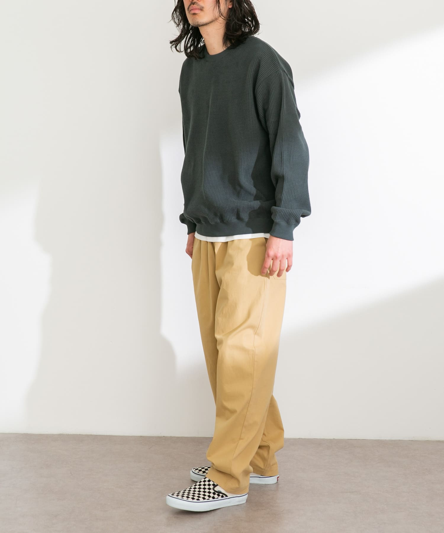 身長：180cm 体重：60kg サイズ：L