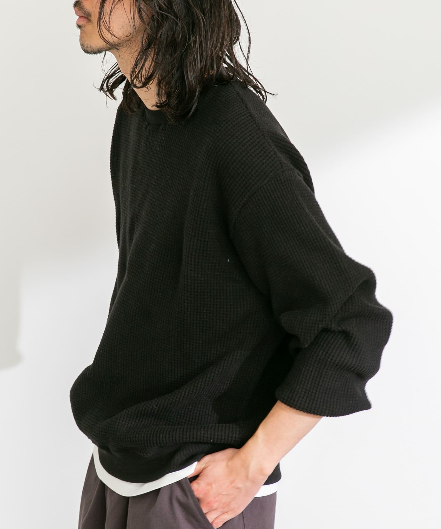 身長：180cm 体重：60kg サイズ：L