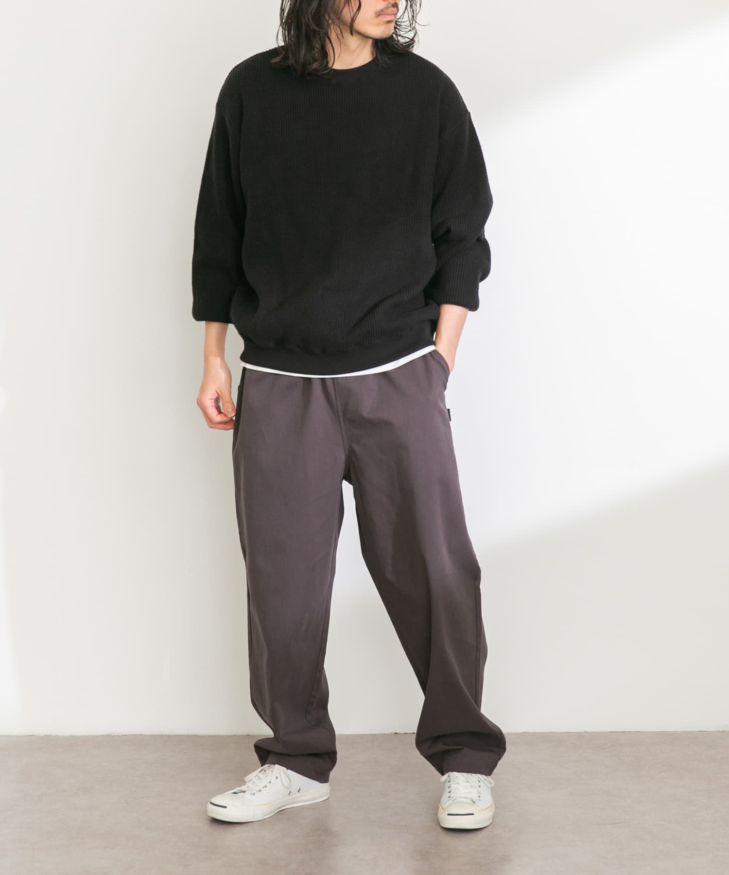 身長：180cm 体重：60kg サイズ：L