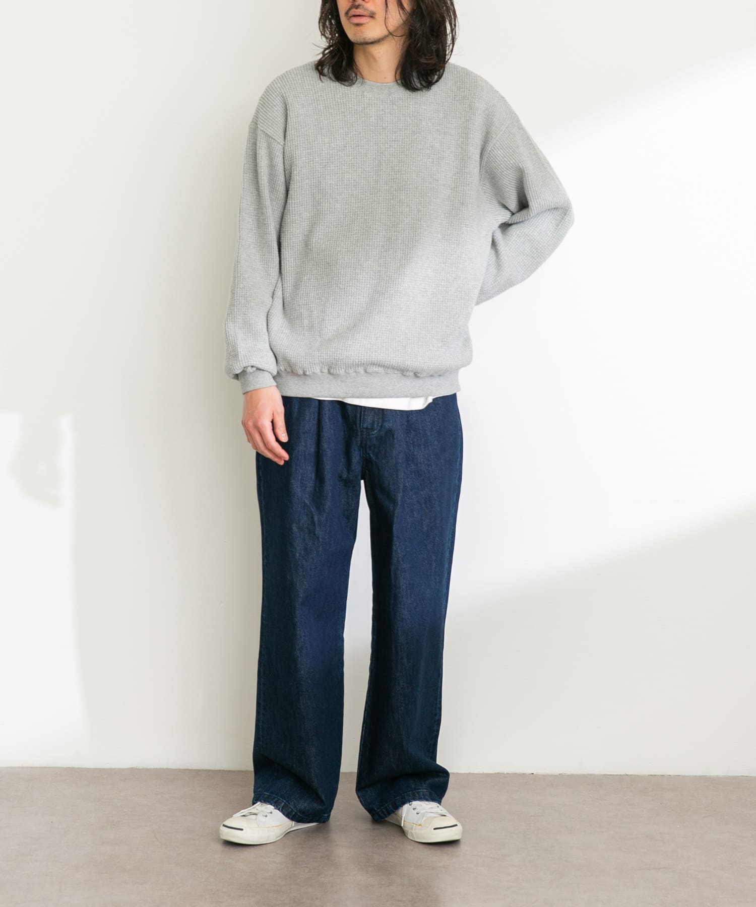 身長：180cm 体重：60kg サイズ：L