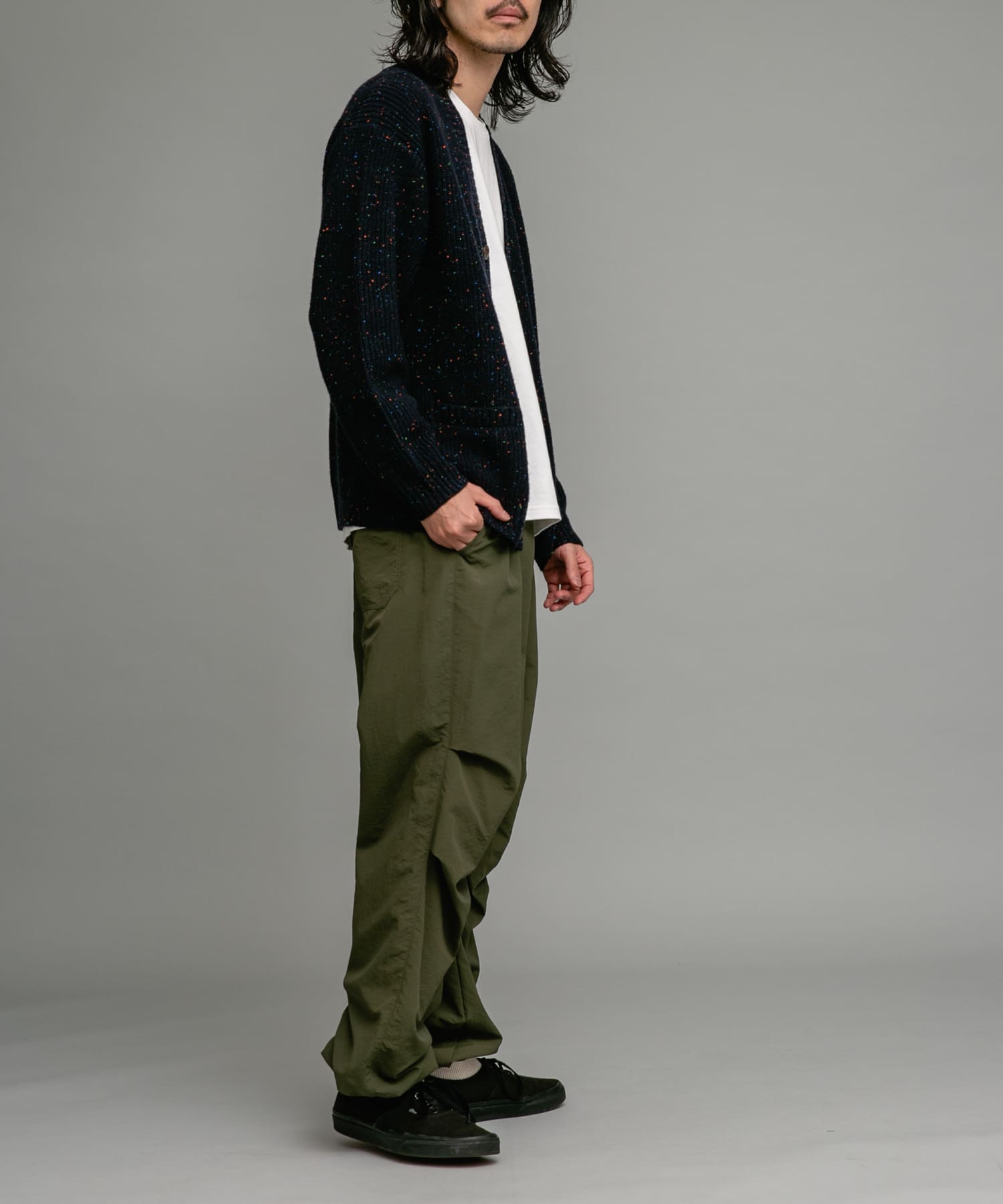 身長：180cm 体重：60kg サイズ：L