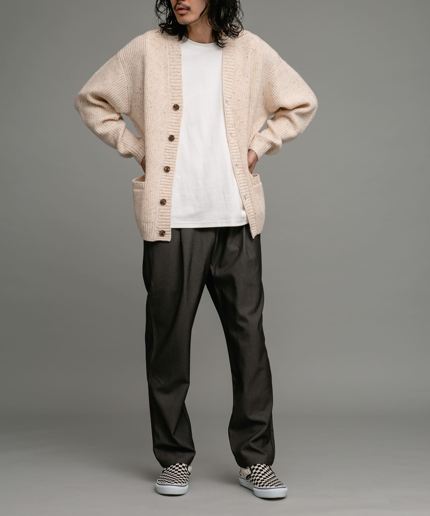 身長：180cm 体重：60kg サイズ：L