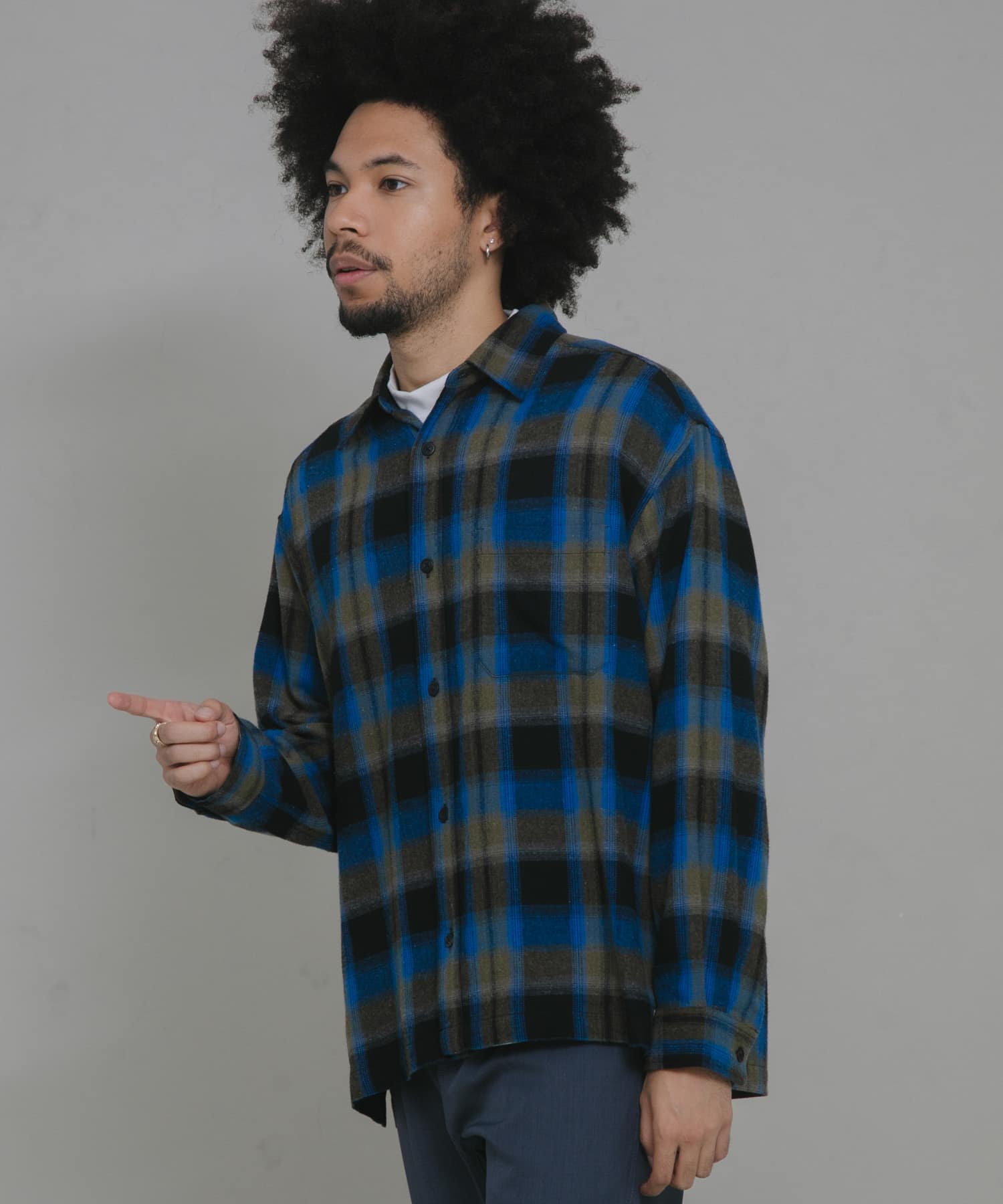 身長：177cm サイズ：L