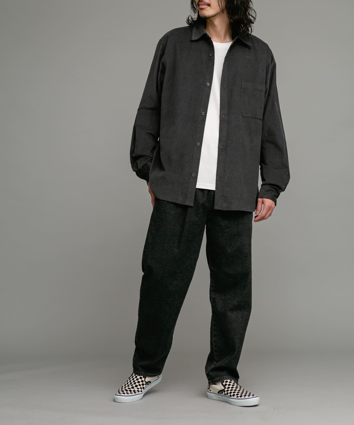 身長：180cm 体重：60kg サイズ：L
