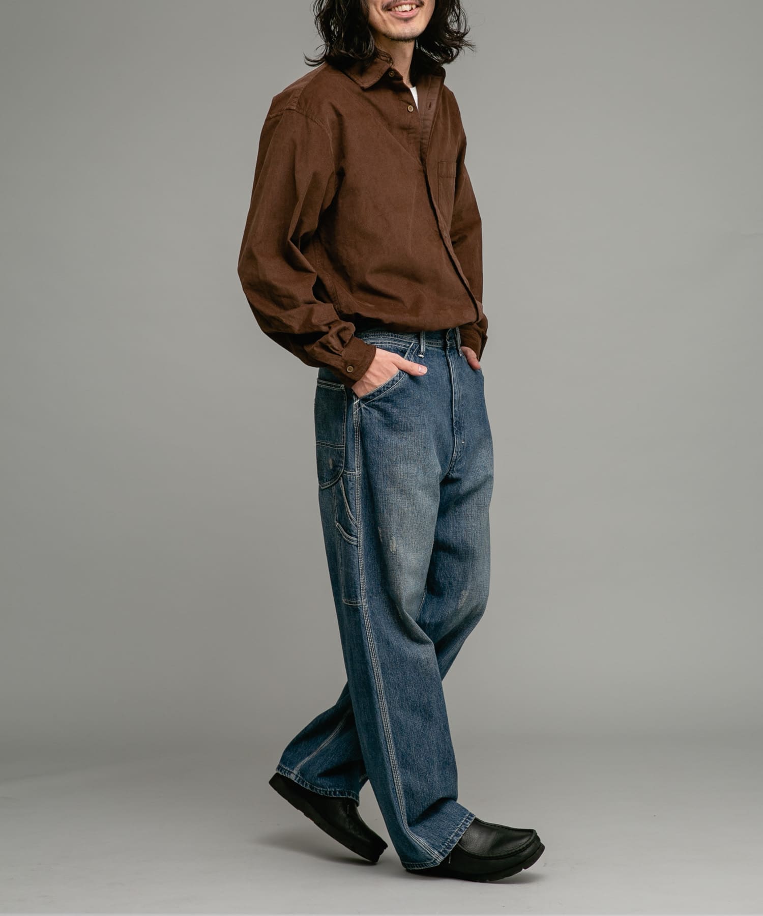 身長：180cm 体重：60kg サイズ：L