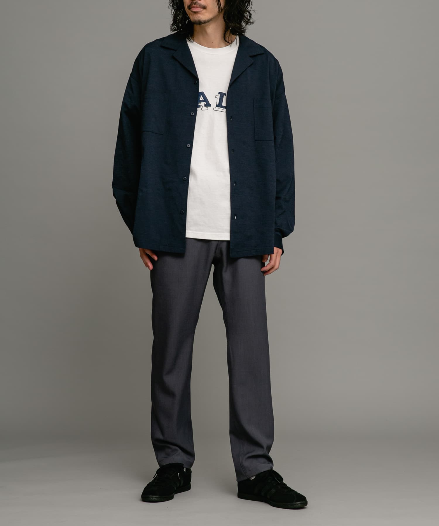 身長：180cm 体重：60kg サイズ：L