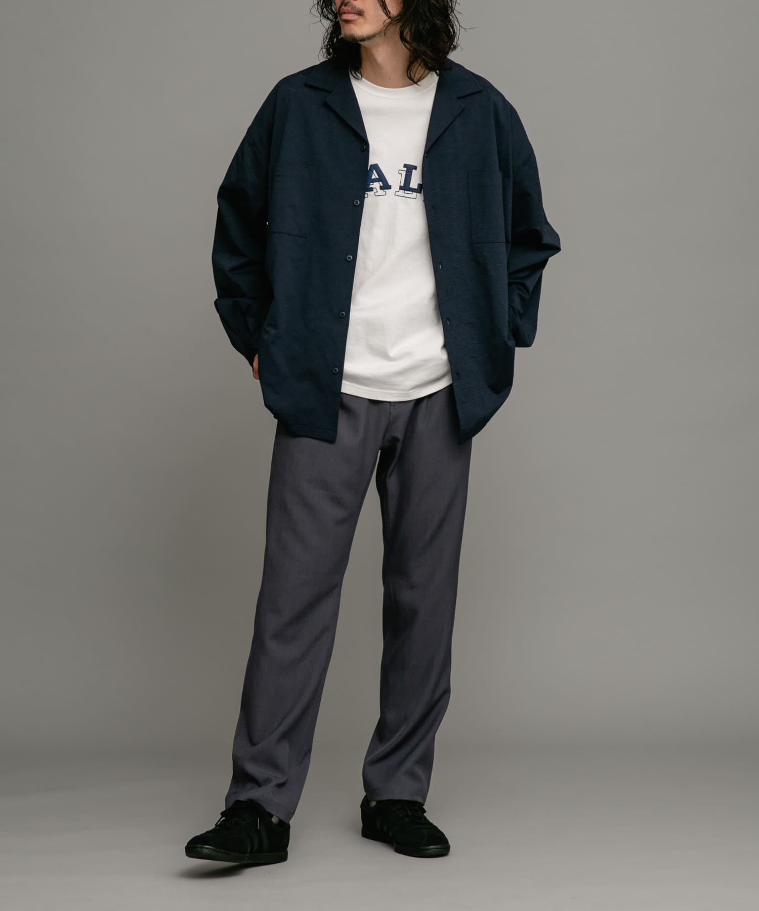 身長：180cm 体重：60kg サイズ：L