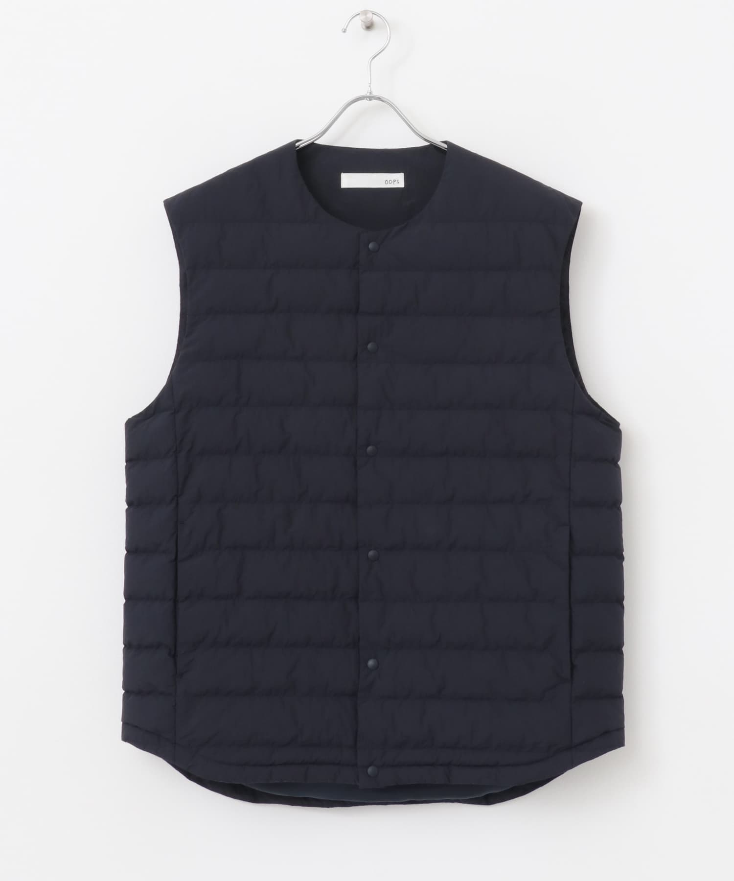 OOPS　インナー中綿ベスト NAVY M