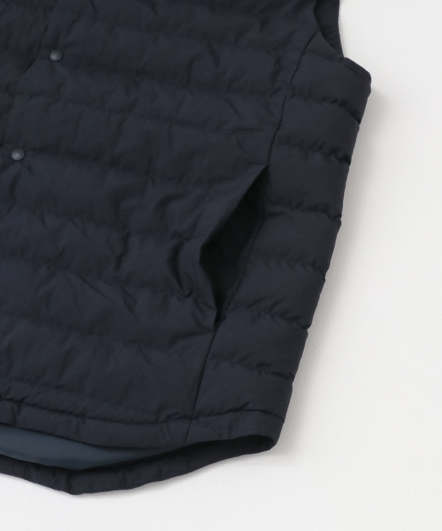 OOPS　インナー中綿ベスト NAVY M