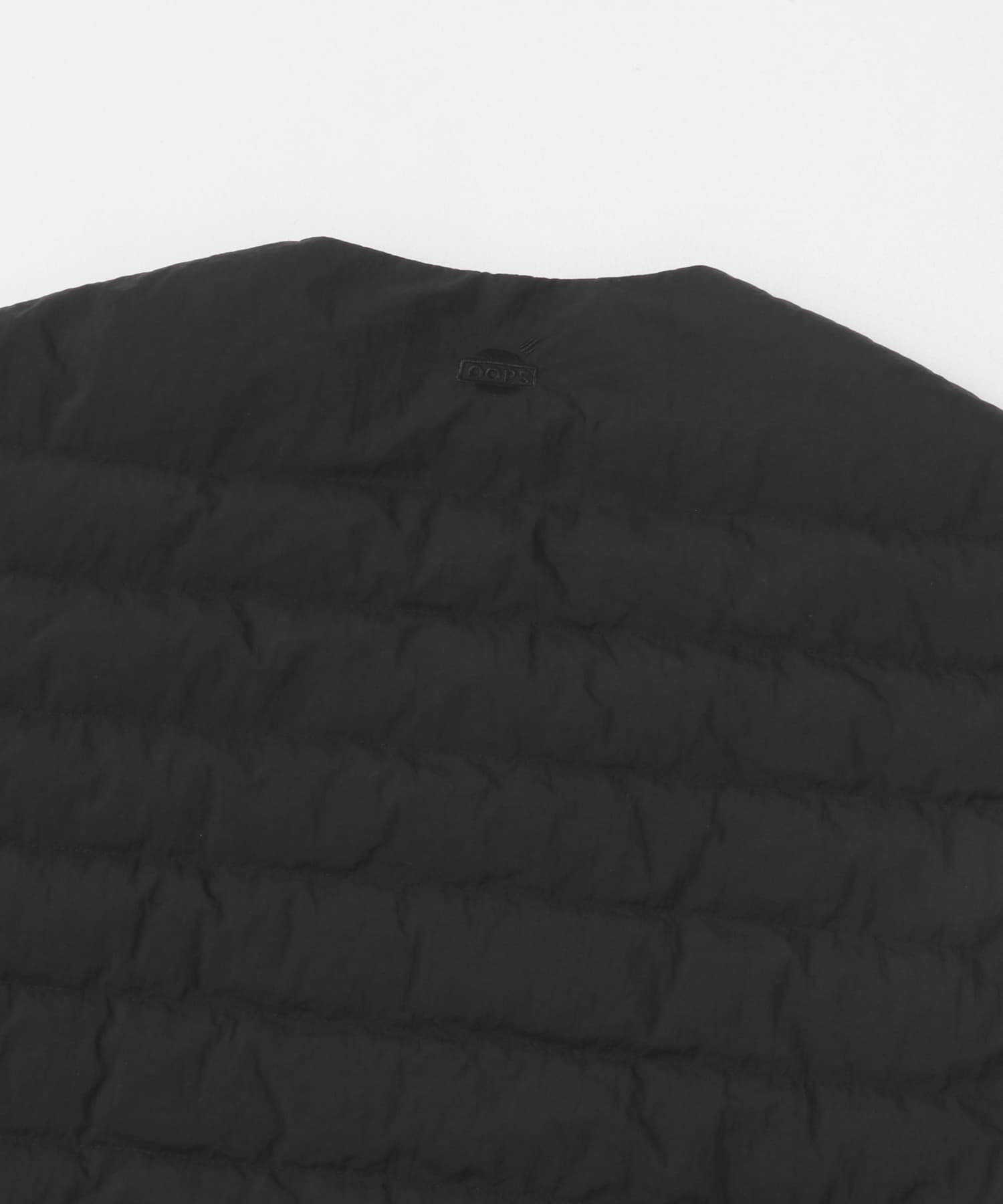 OOPS　インナー中綿ベスト BLACK M