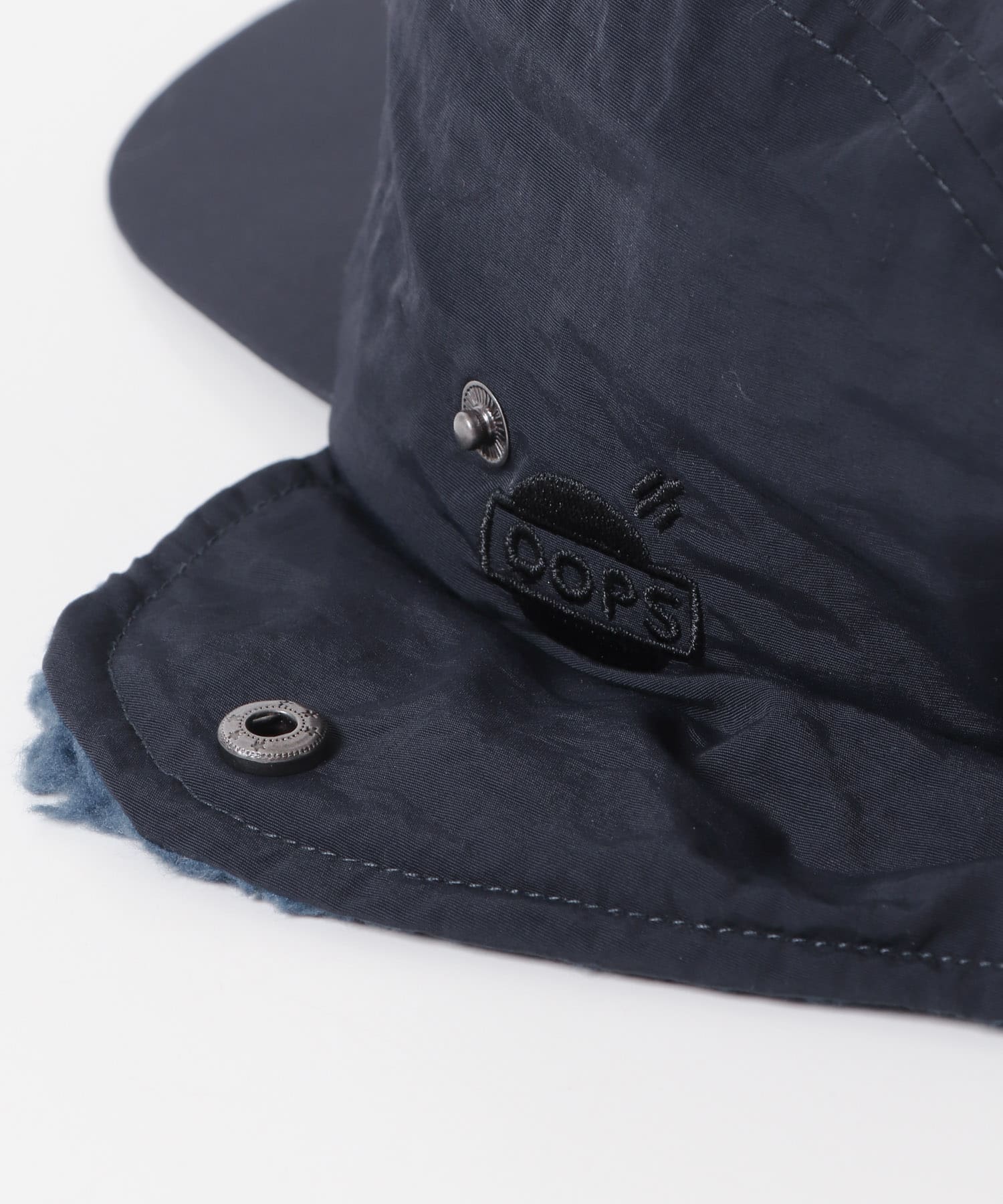 OOPS　イヤーフラップボアキャップ NAVY one