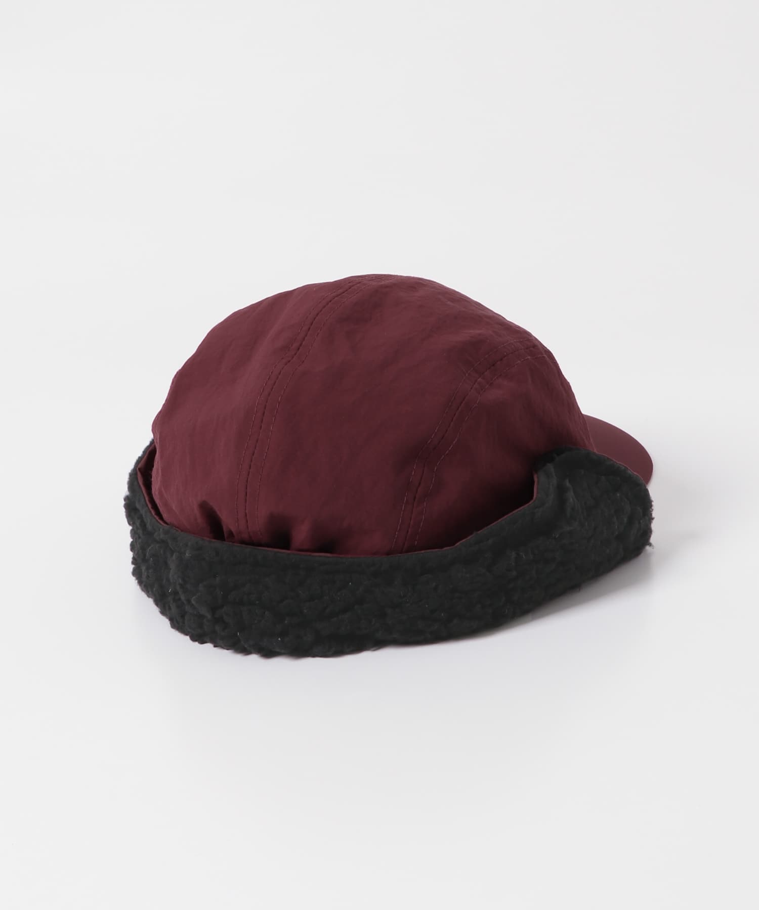 OOPS　イヤーフラップボアキャップ BURGUNDY one