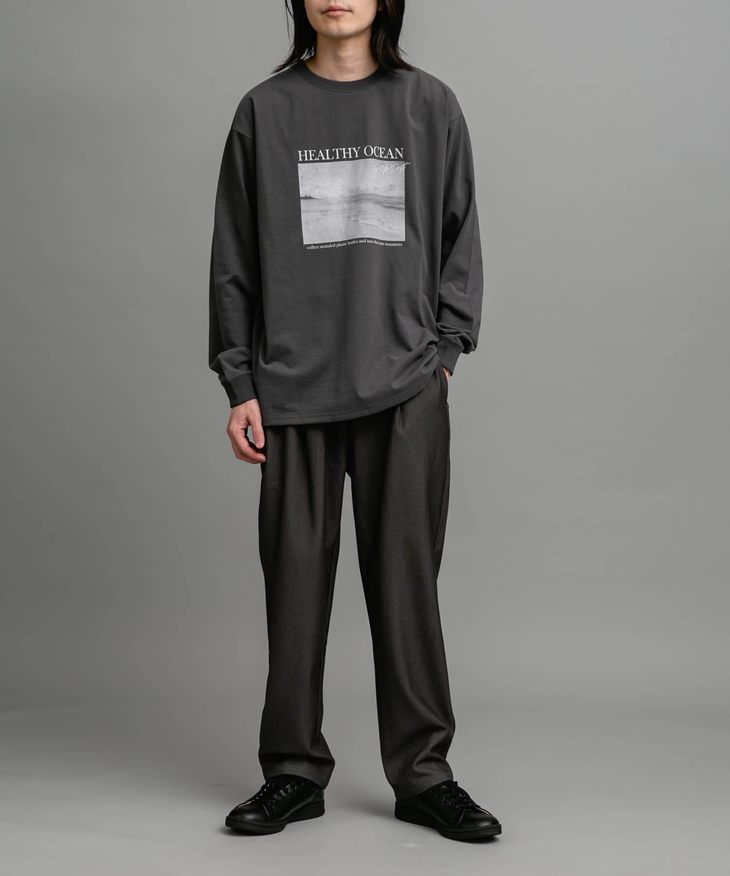 身長：173cm サイズ：L