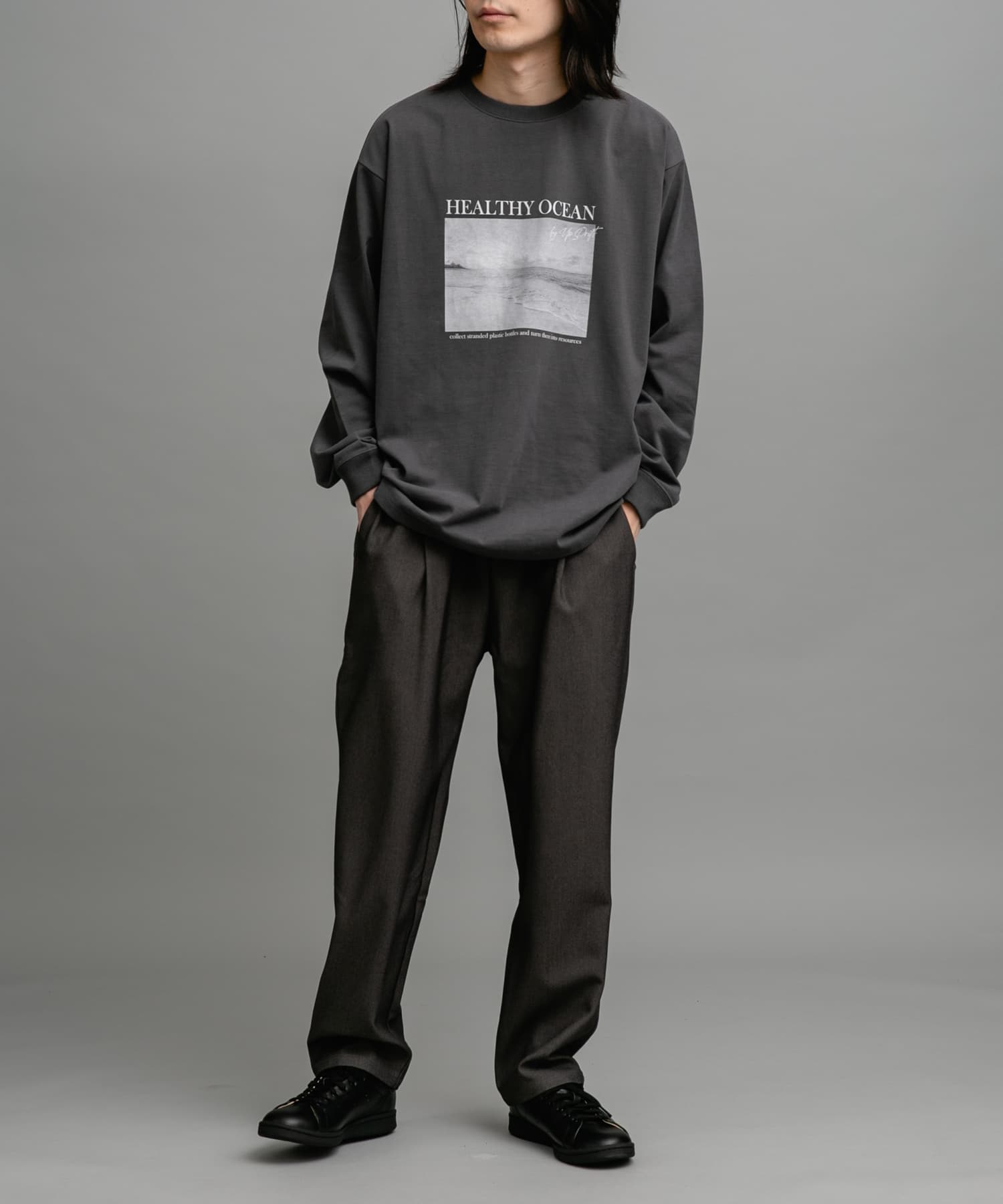 身長：173cm サイズ：L