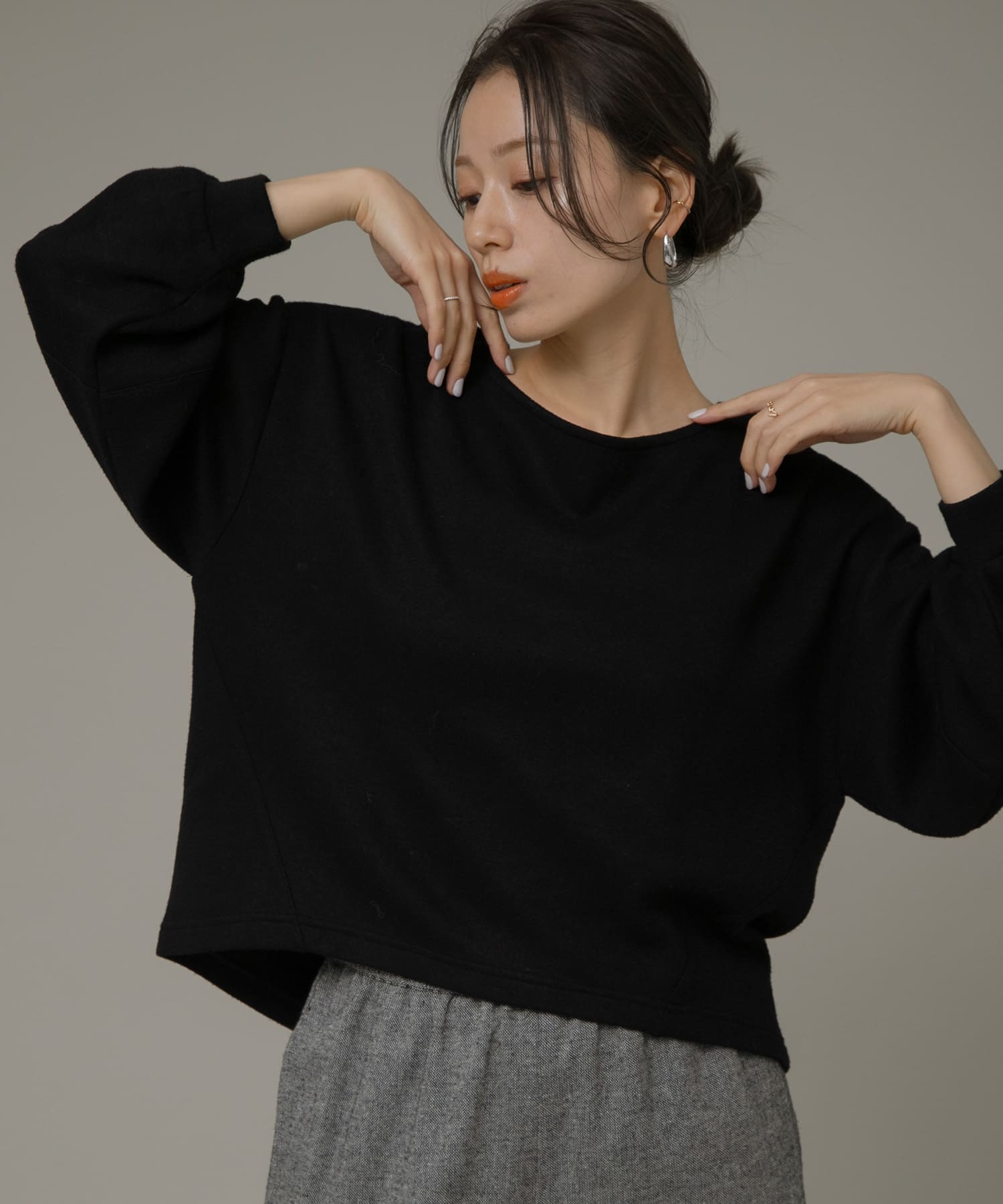 身長：164cm サイズ：FREE