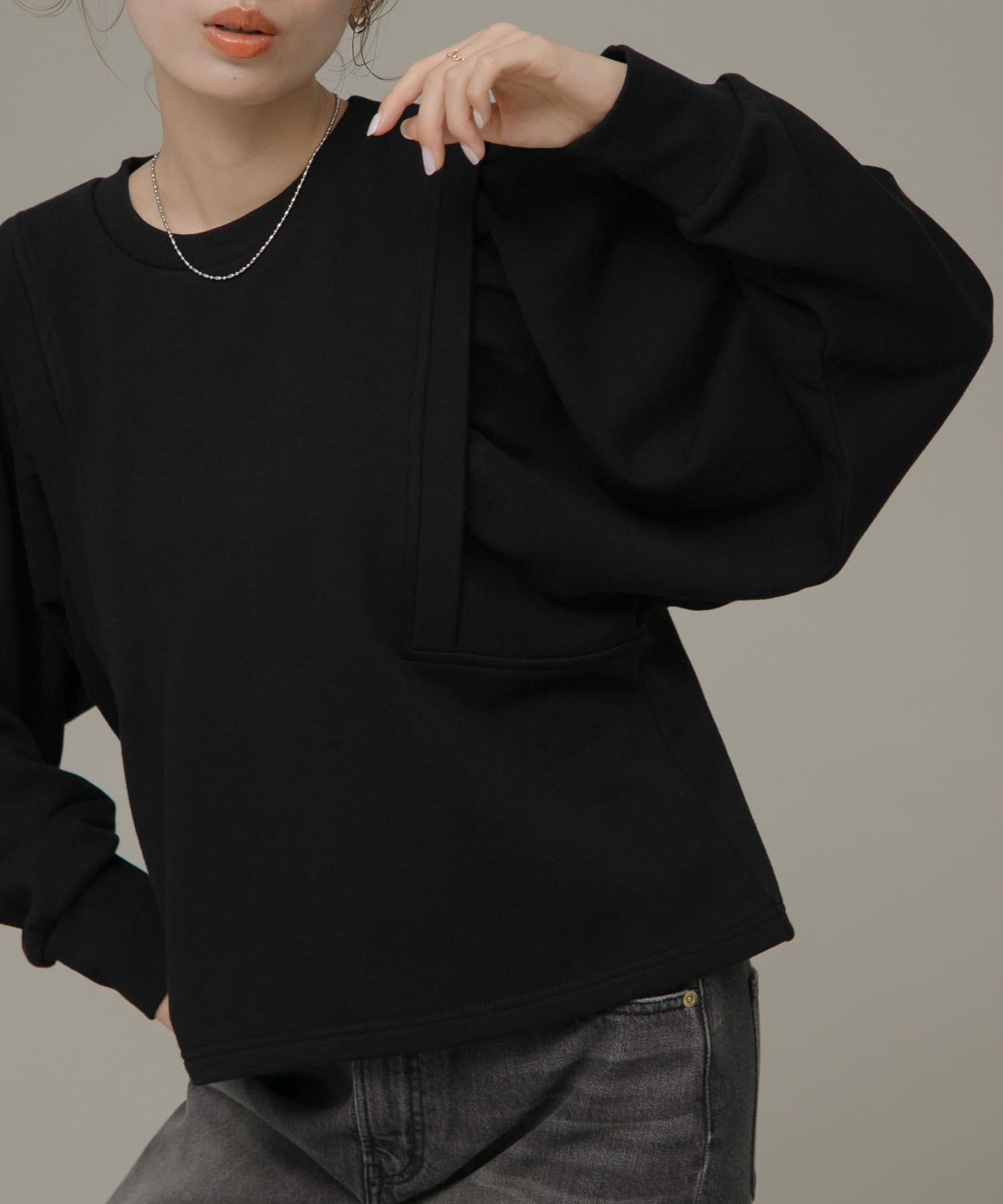 身長：164cm サイズ：FREE