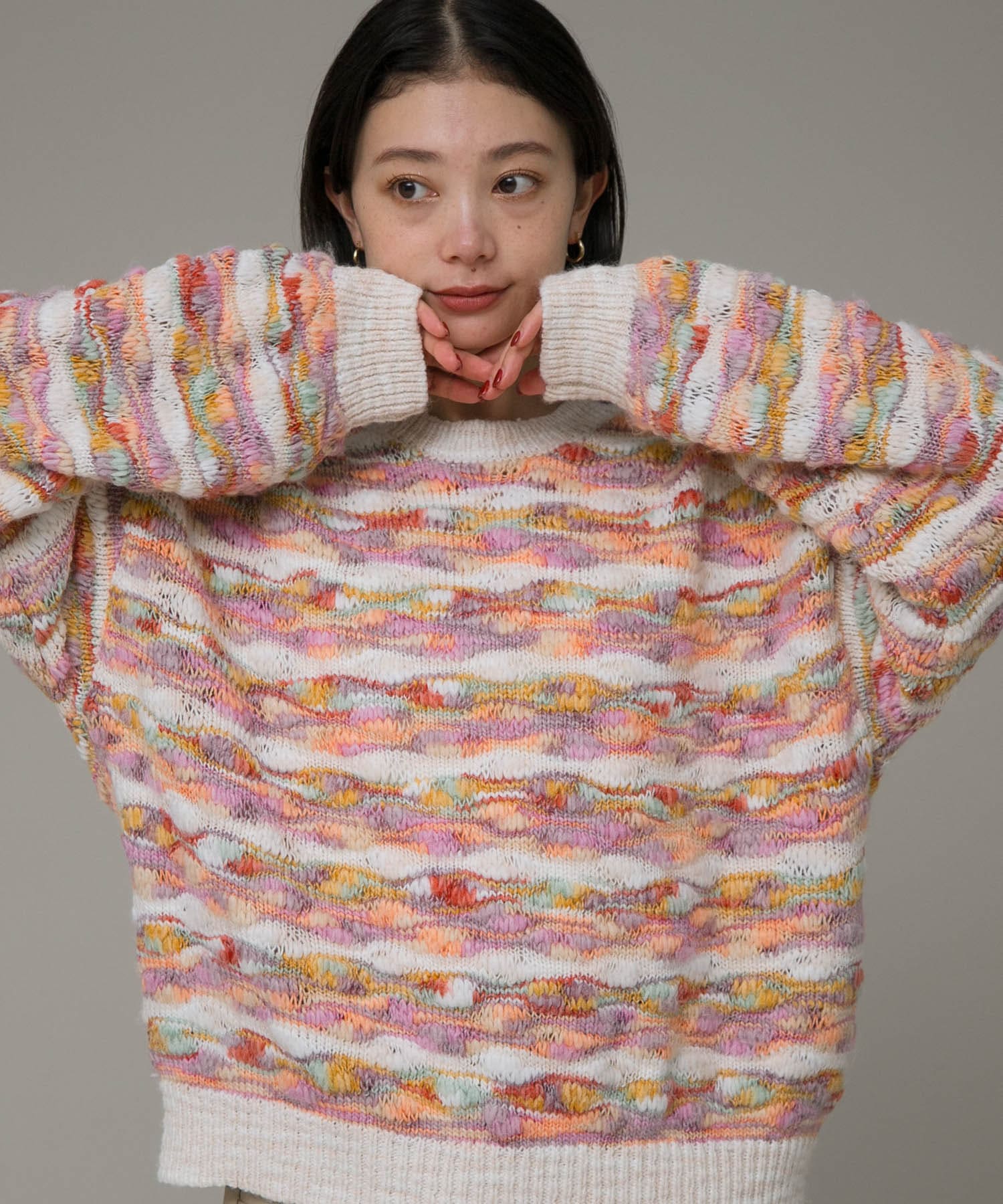 身長：166cm サイズ：FREE