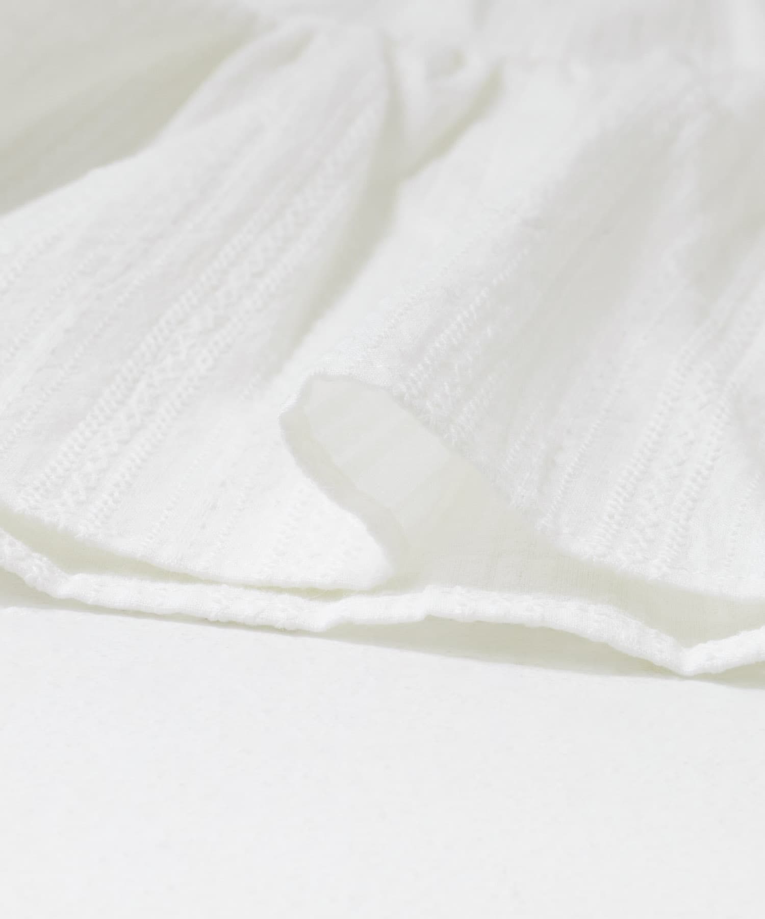 『WEB/一部店舗限定』NaokoTakayamaレースブラウス ホワイト FREE