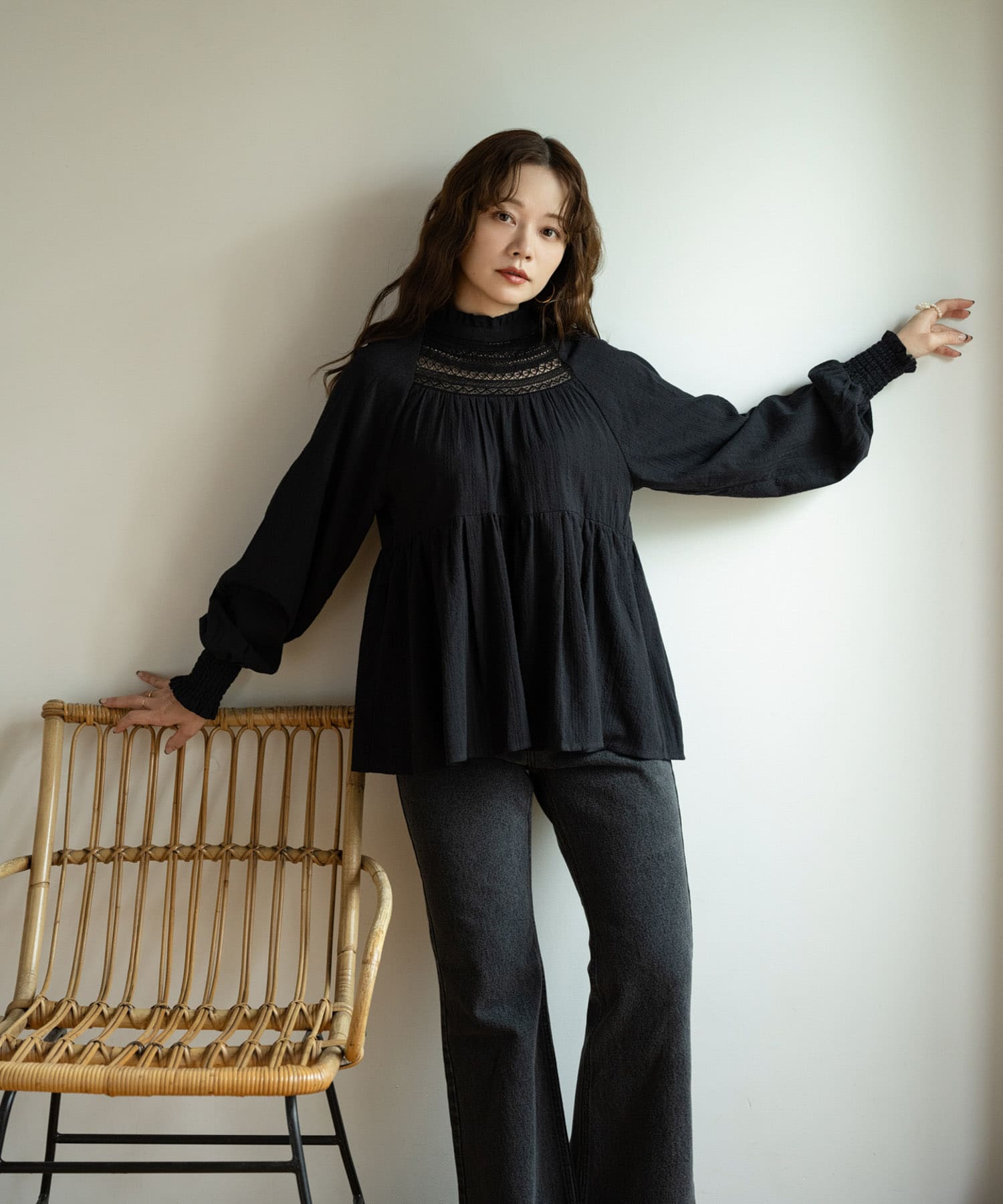 身長：155cm サイズ：FREE
