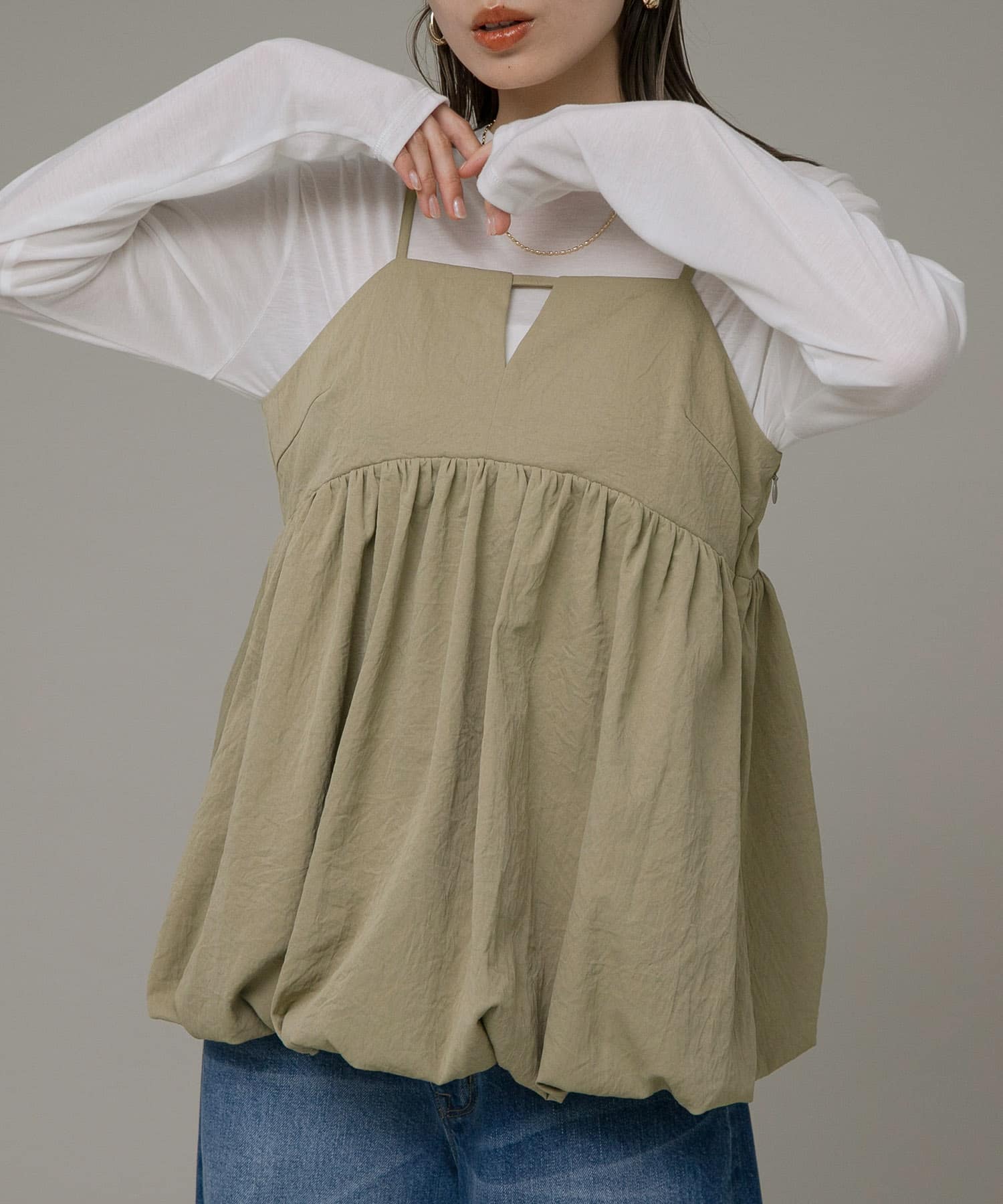 身長：164cm サイズ：FREE