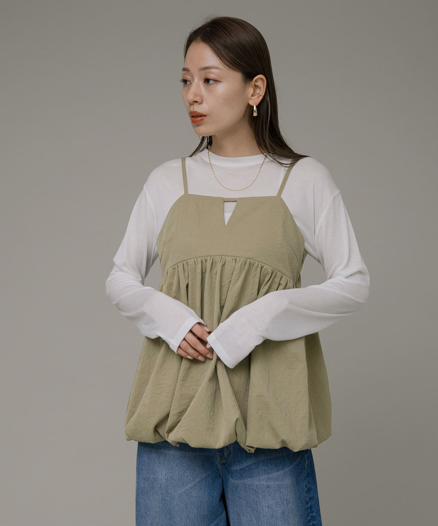 身長：164cm サイズ：FREE