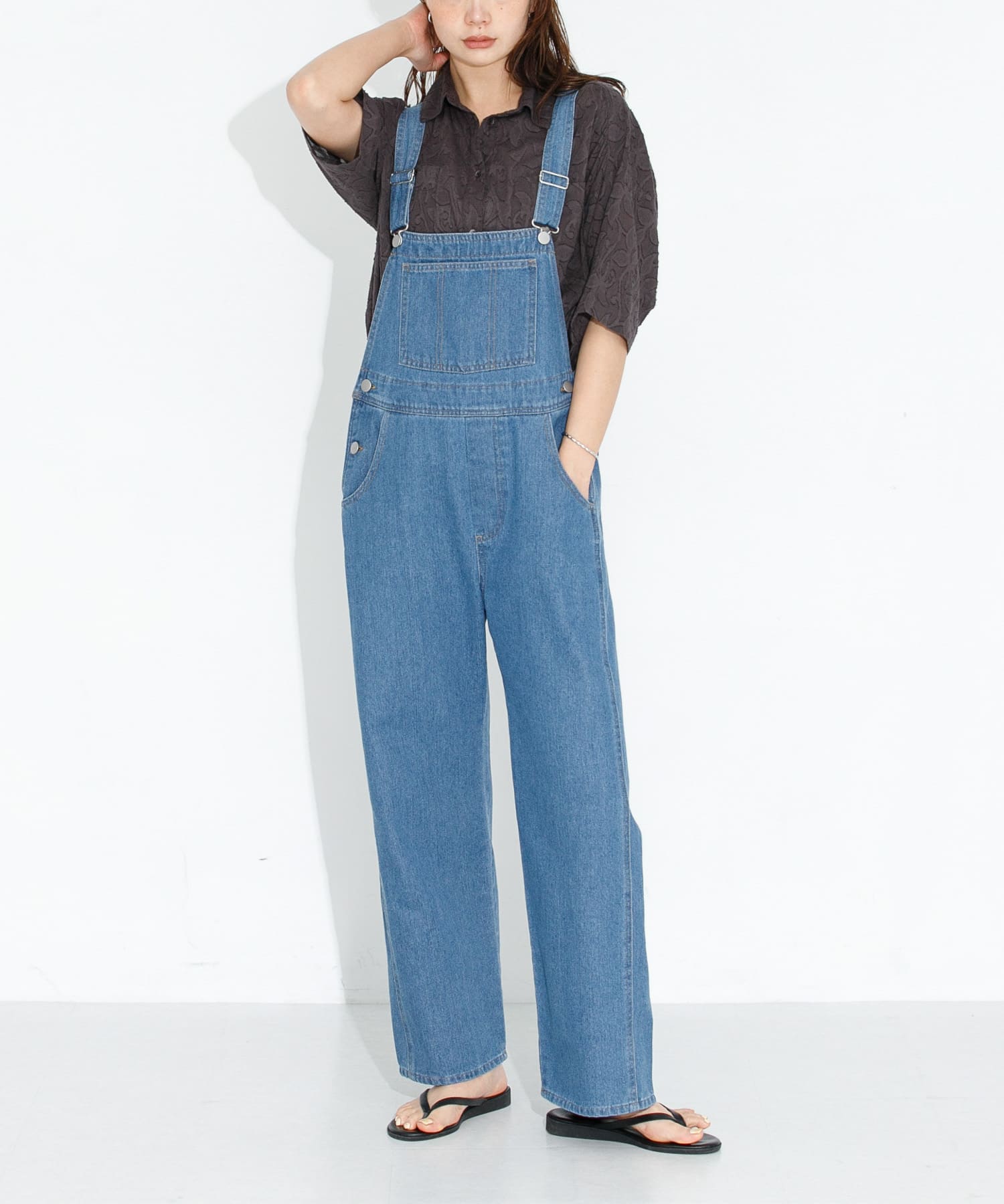 デニムオーバーオール