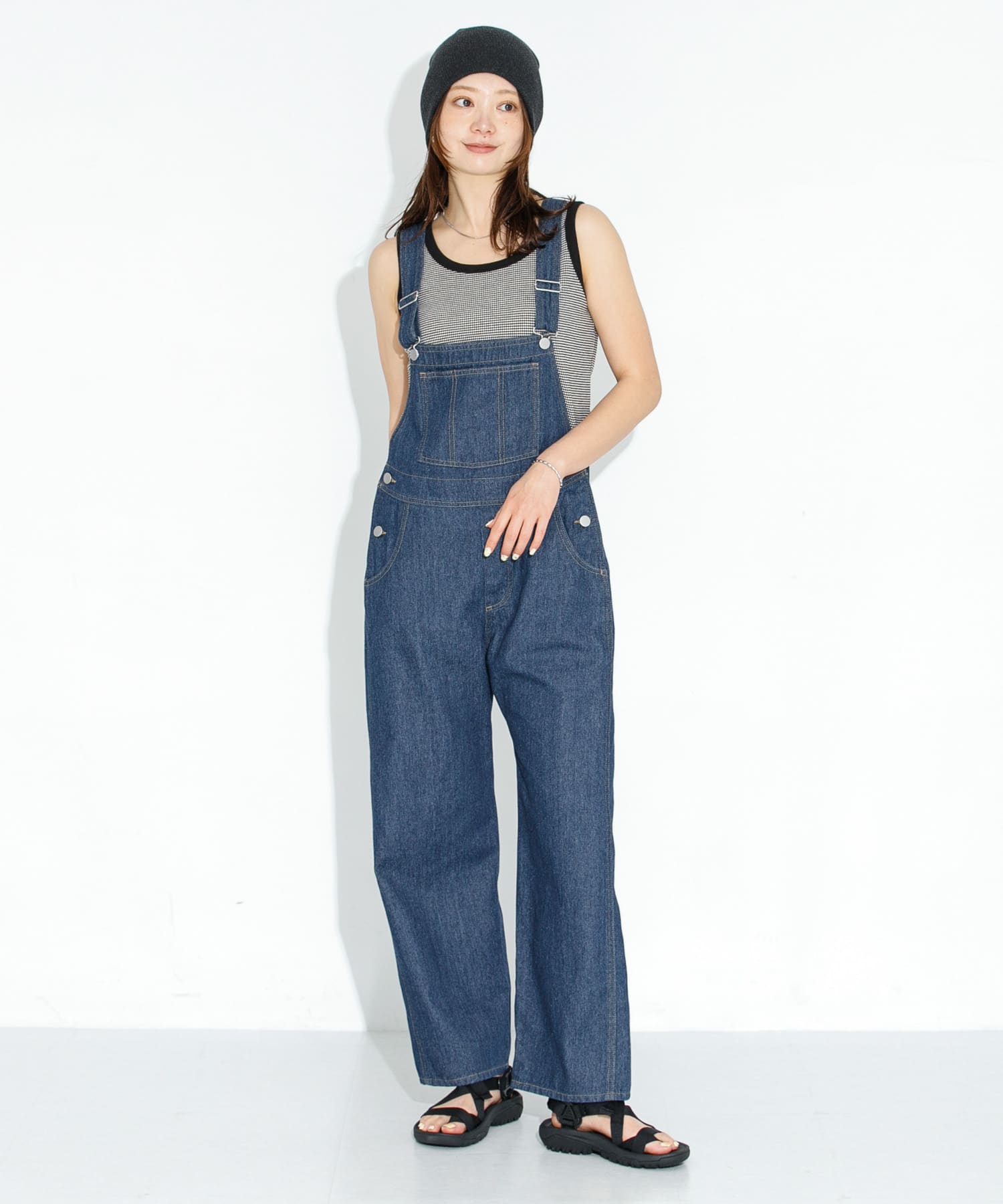 デニムオーバーオール
