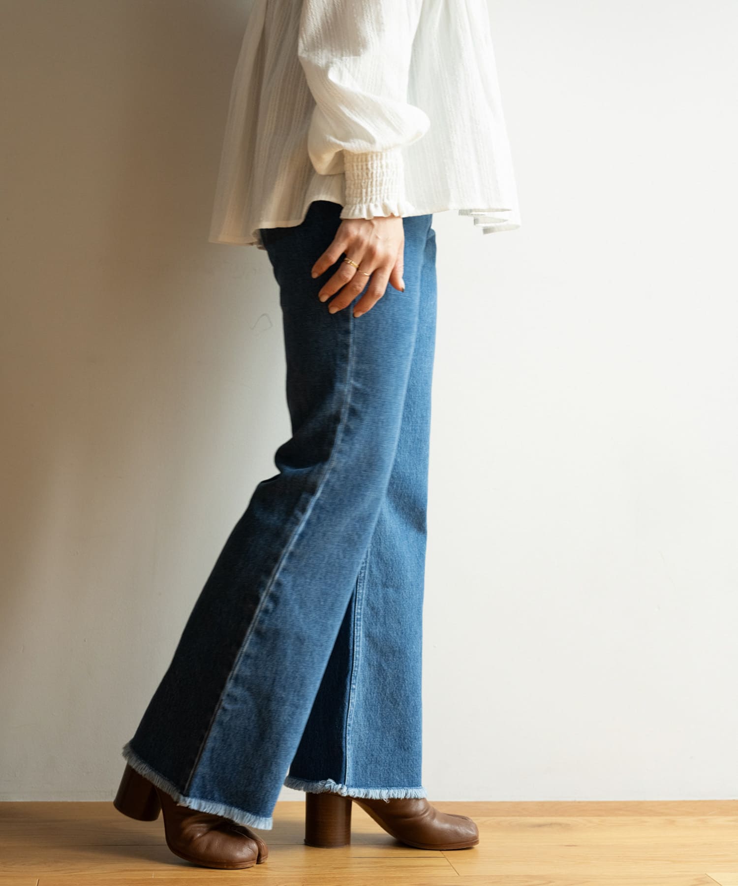 yamayama1018さん専用 WEB/一部店舗限定』NaokoTakayamaデニムパンツ(24 インディゴ): ボトム