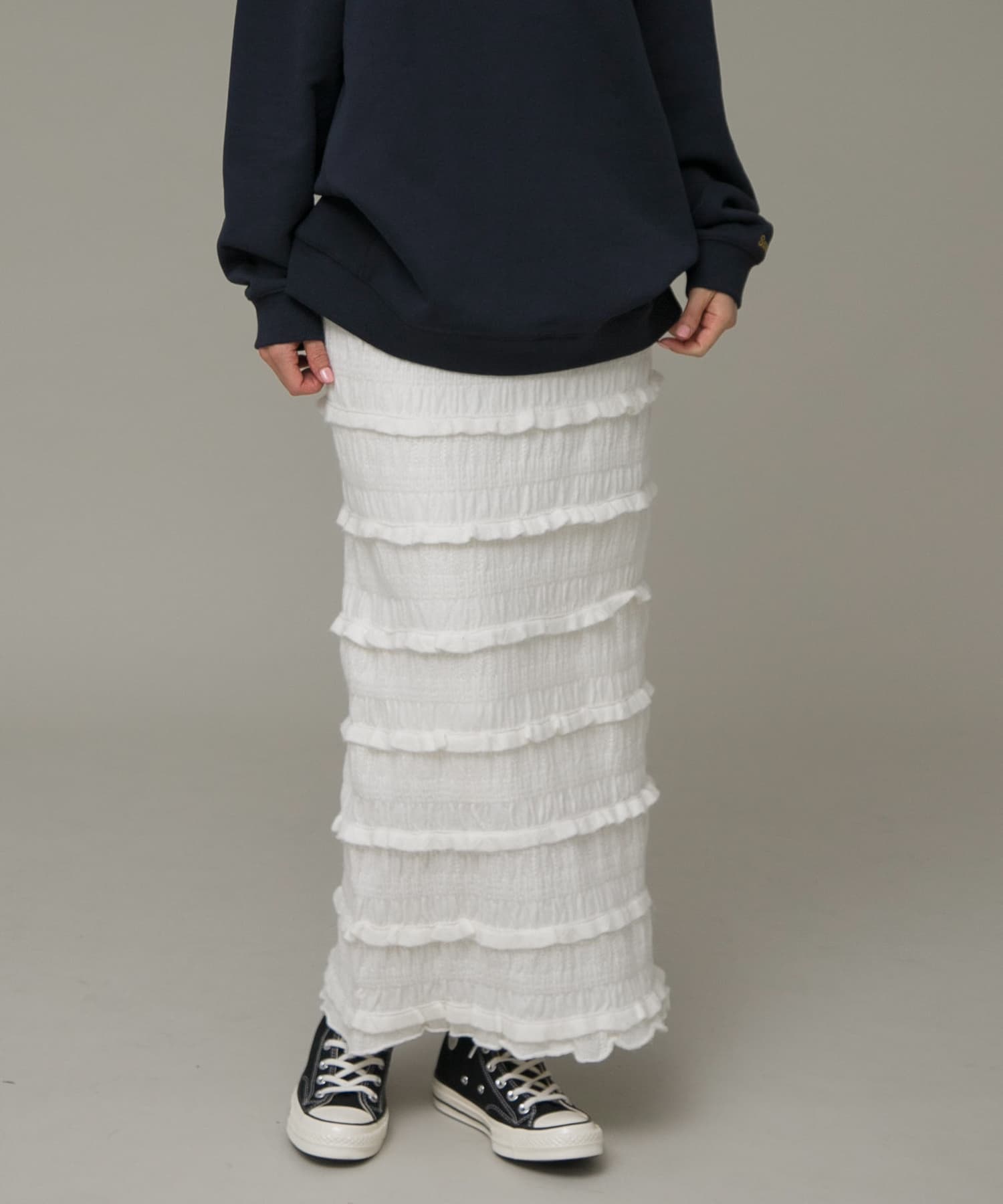 身長：166cm サイズ：FREE